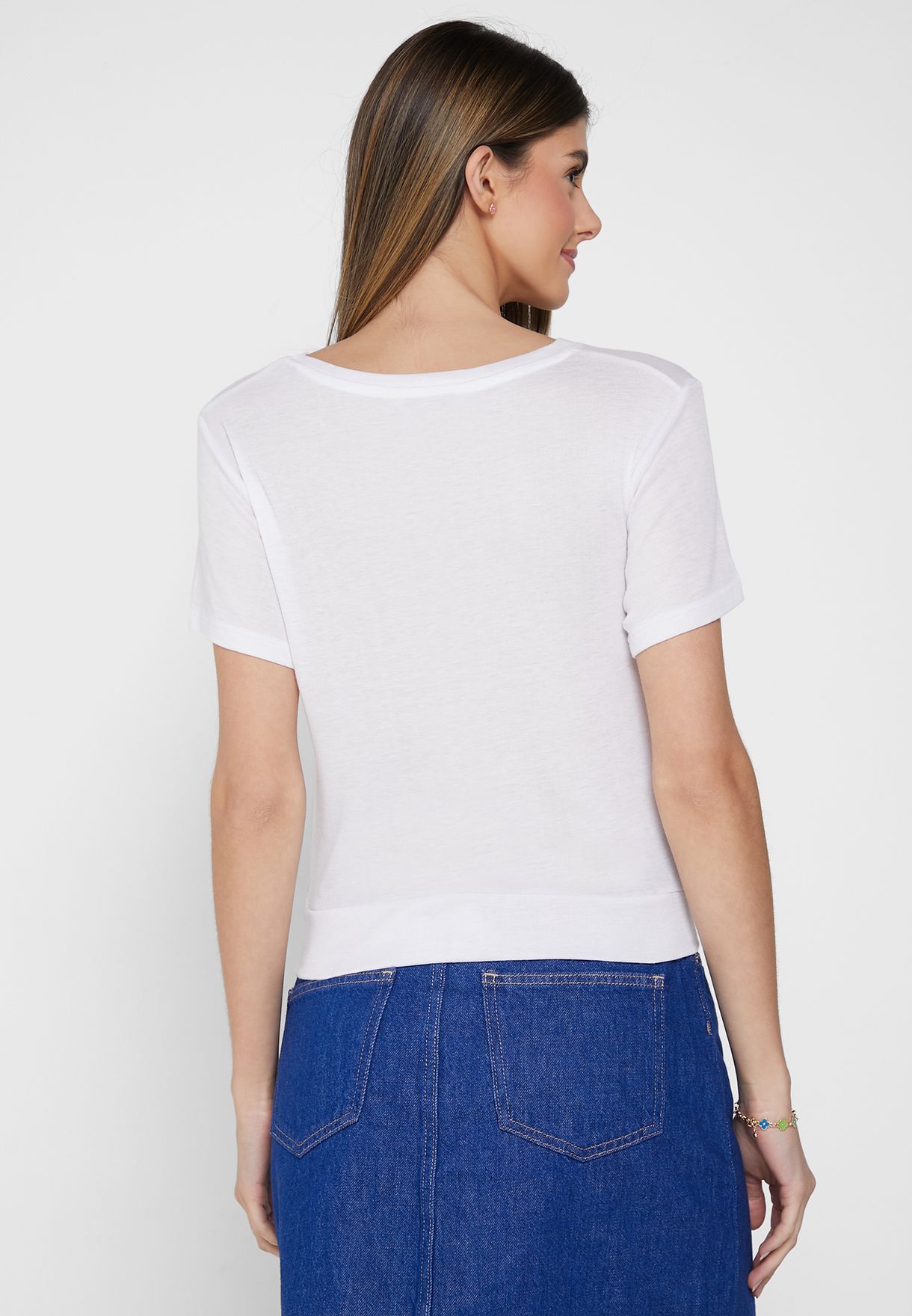 Twist Front T-Shirt