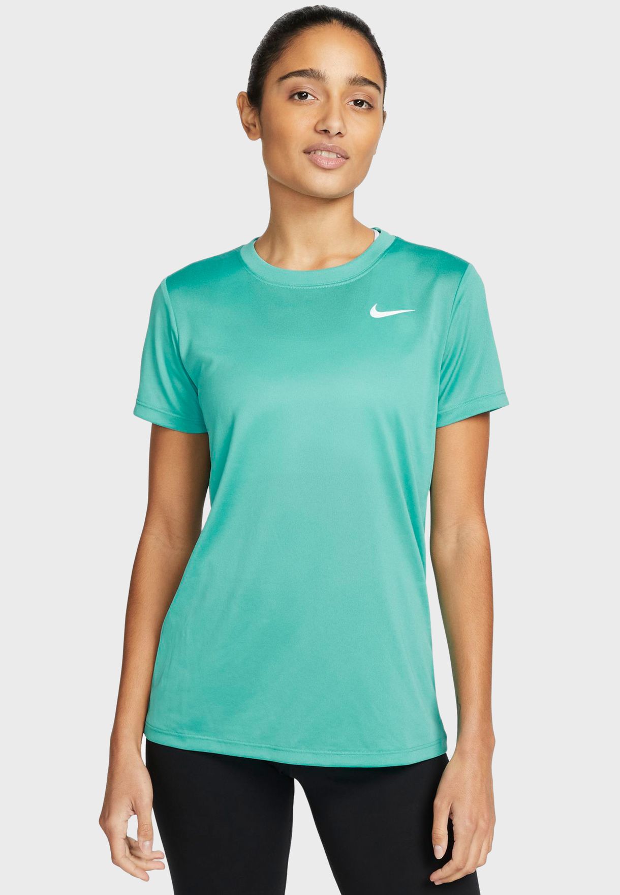 nike green t shirt women's