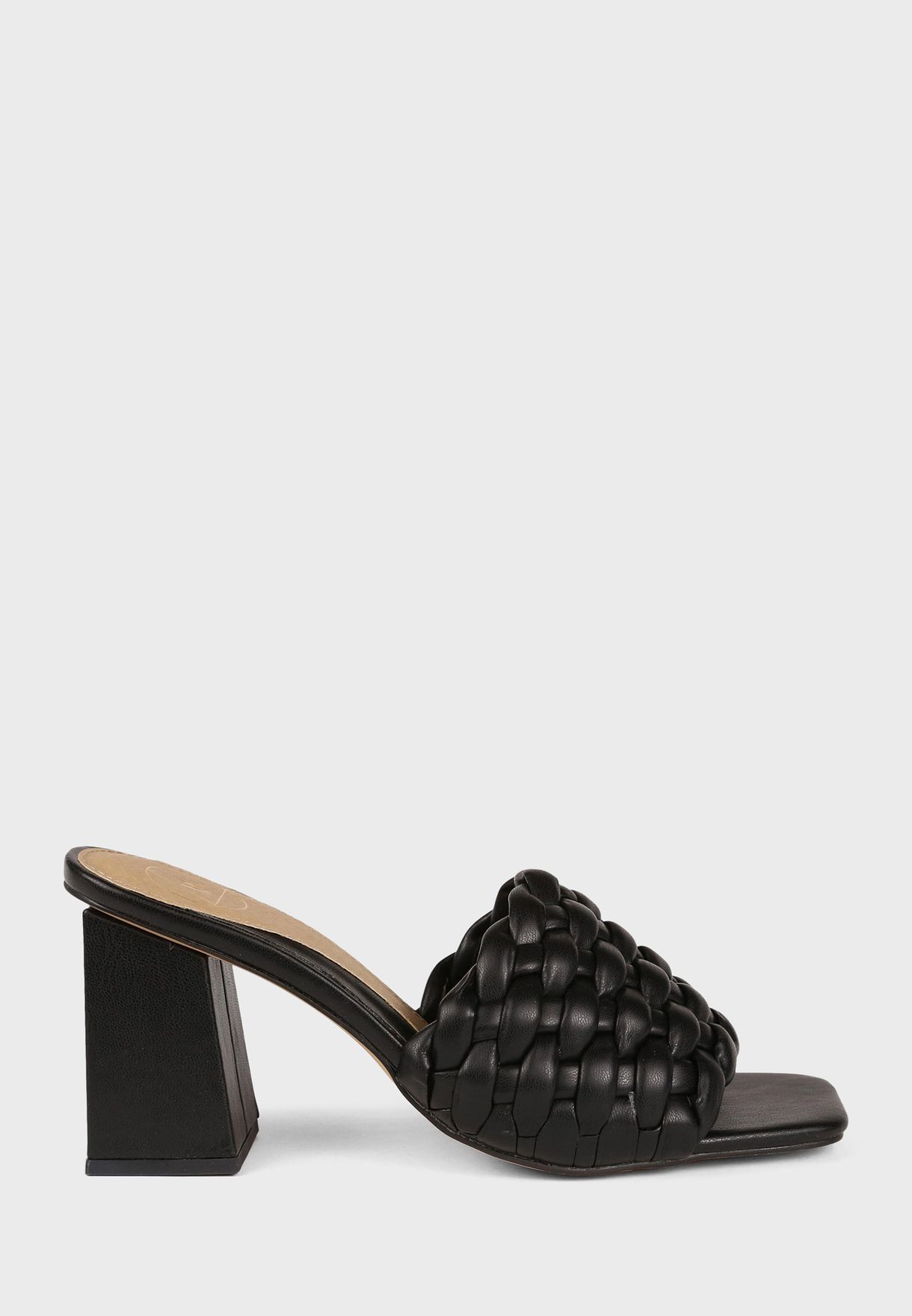 braided mule sandal