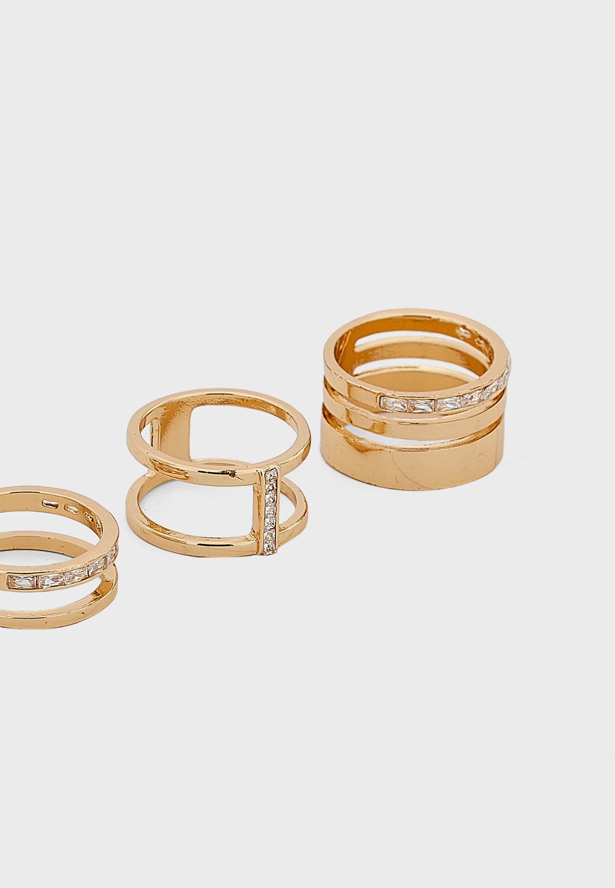 Buy Aldo gold Cralecan Rings Set for Women in MENA, Worldwide