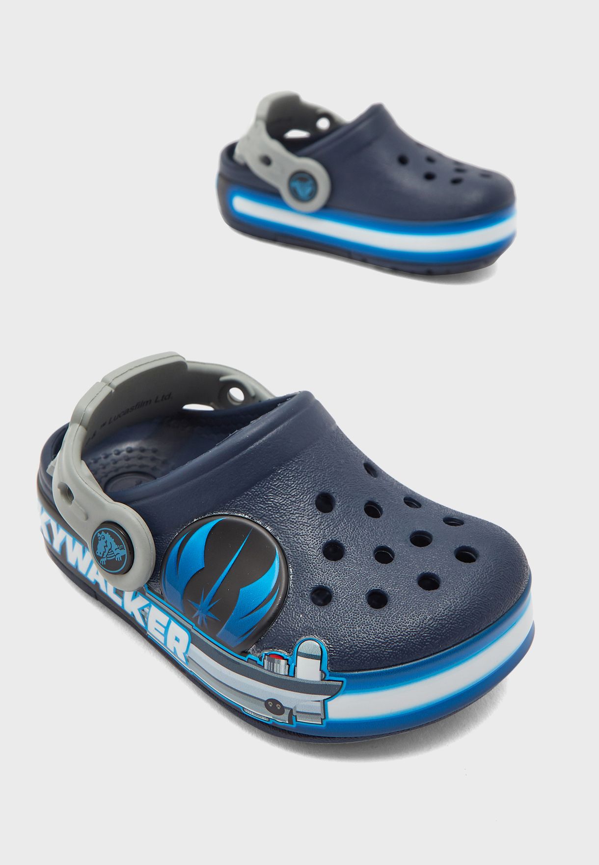 crocs blue city