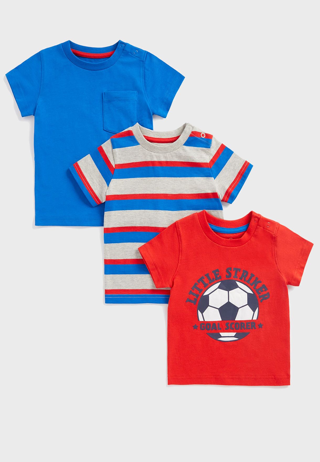 Kids 3 Pack Assorted T-Shirt