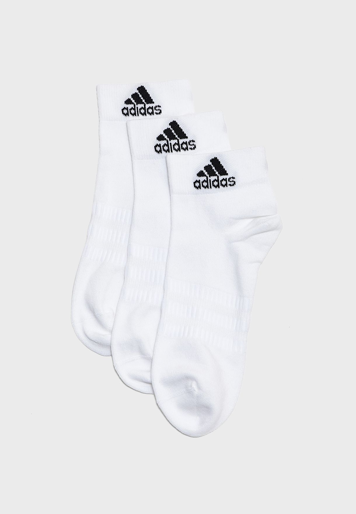 adidas white ankle socks mens