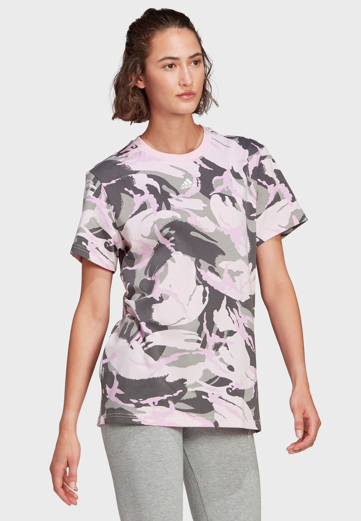 adidas camo t shirt women's