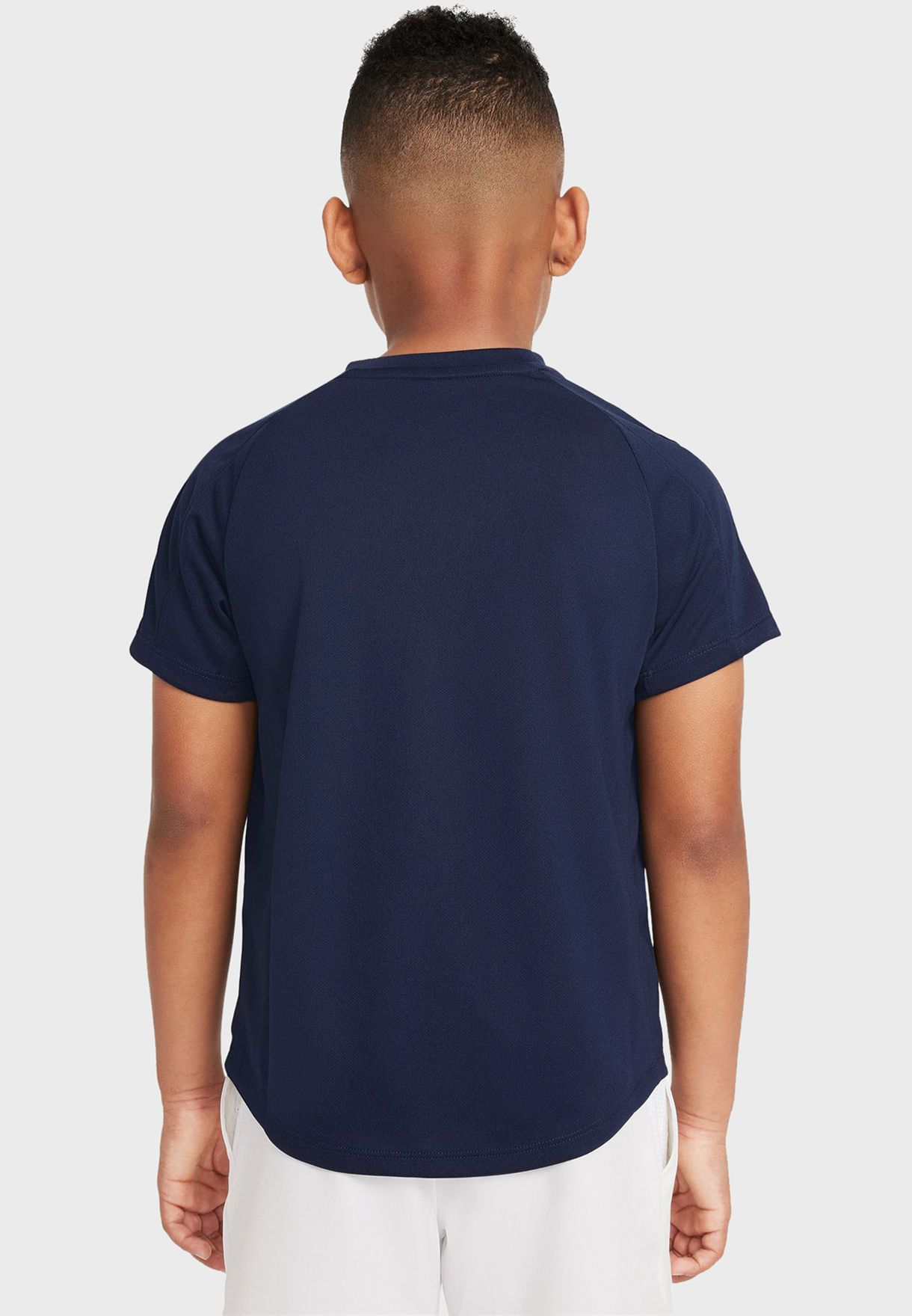 Buy Nike navy Youth Dri-Fit Victory T-Shirt for Kids in Dubai, Abu Dhabi