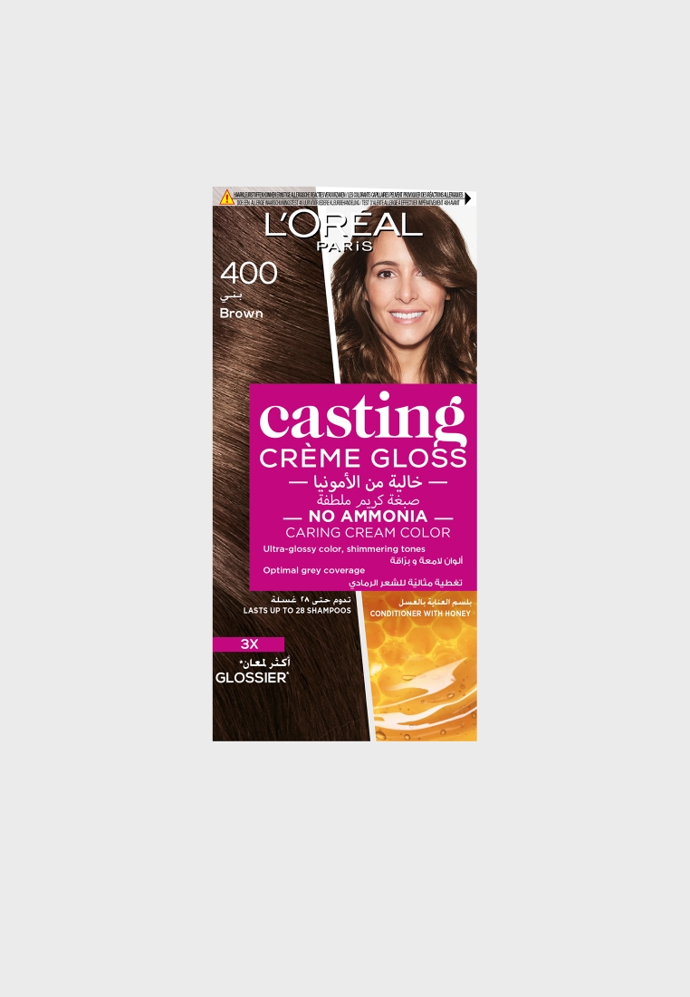 Buy L Oreal brown Casting Creme Gloss Hair Color - 500 for Women in Riyadh,  Jeddah