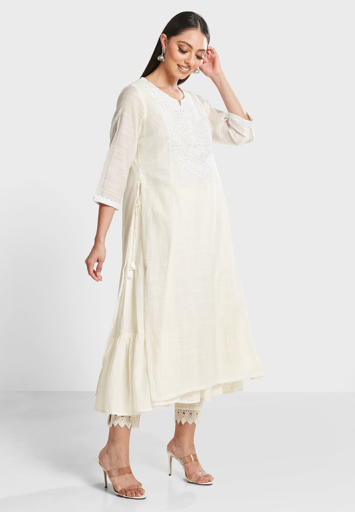 mesh kurti