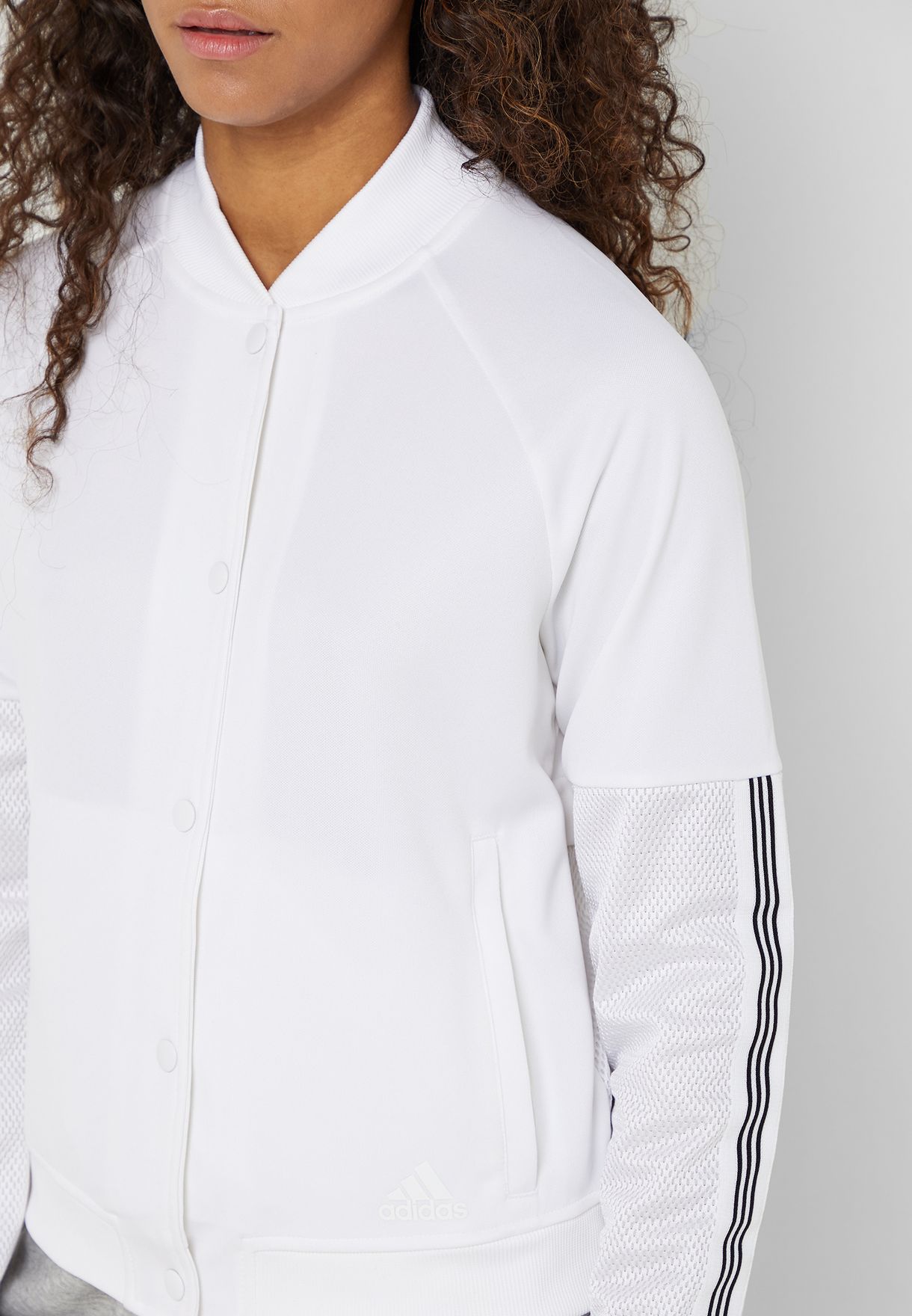 adidas snap jacket