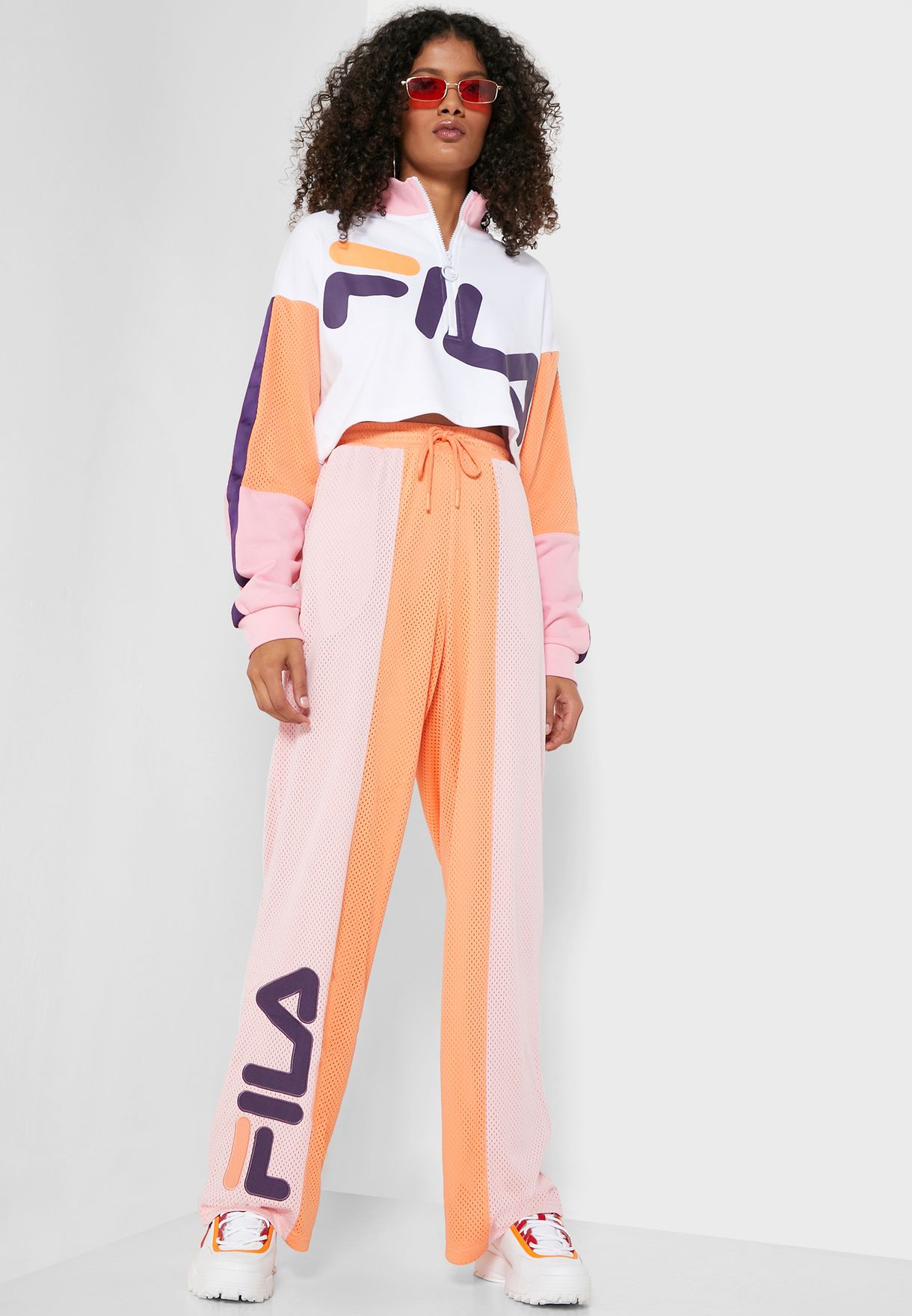 fila wide leg pants