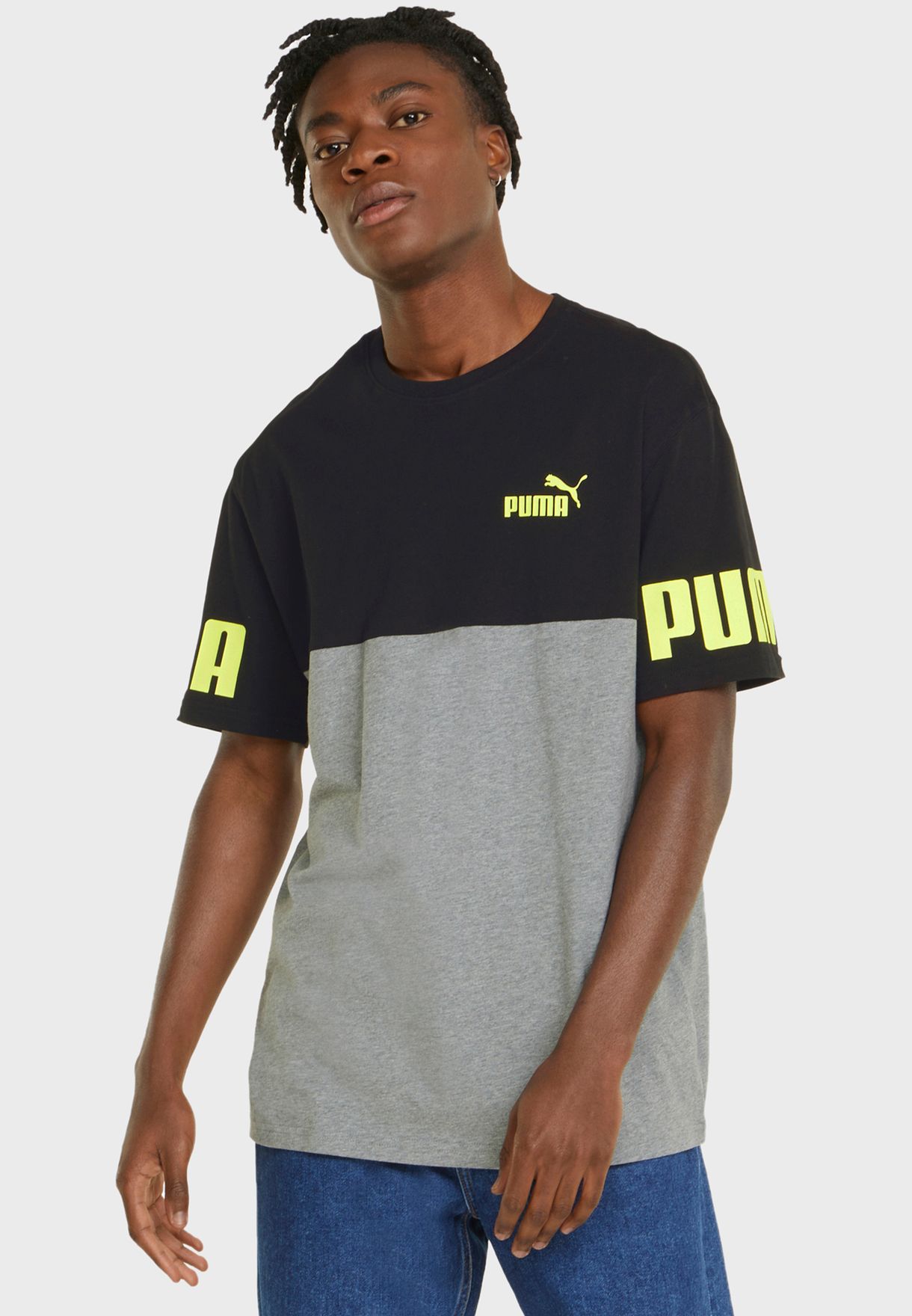 puma color t shirt