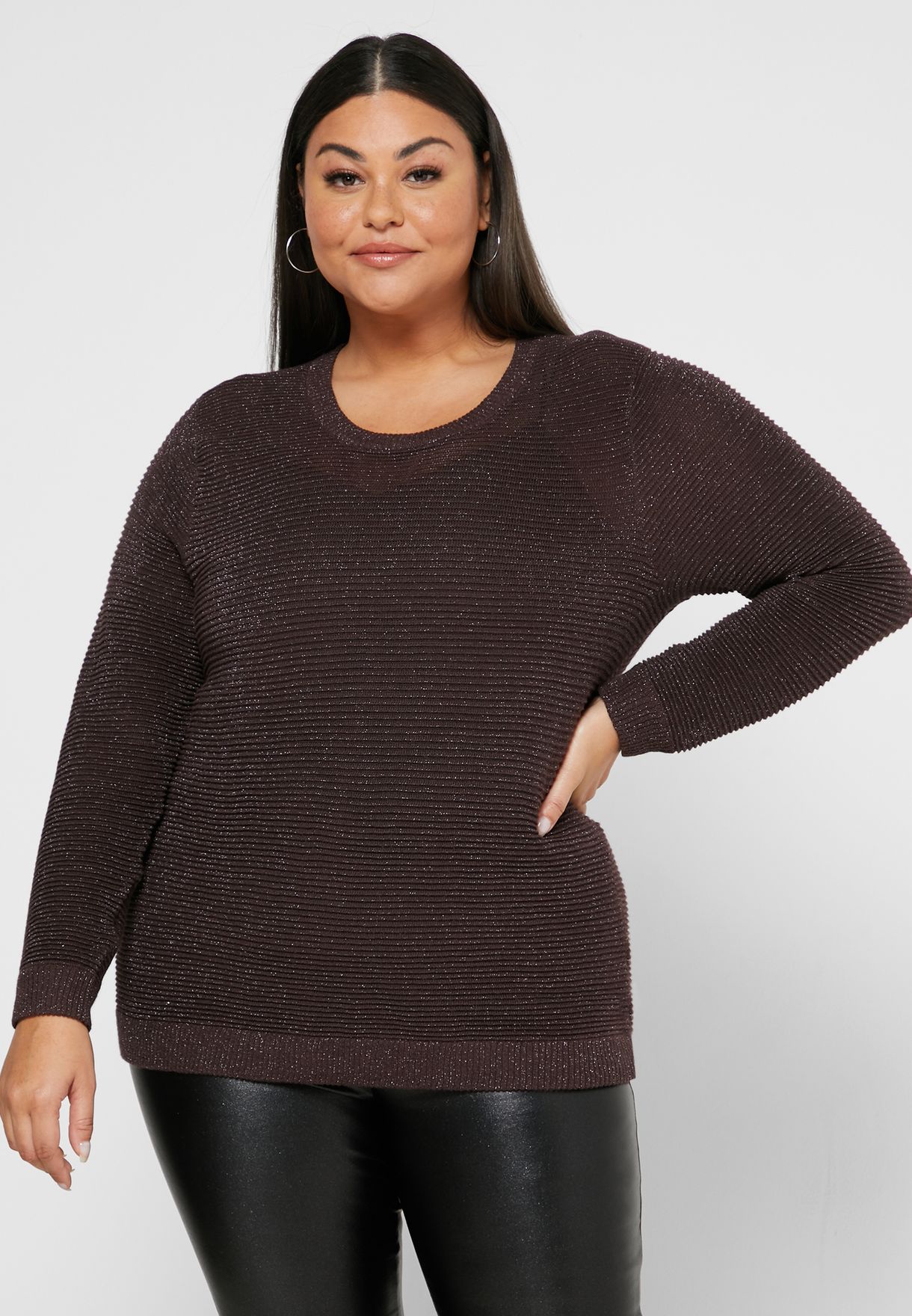 brown Crew Neck for Women in Worldwide - M50116A