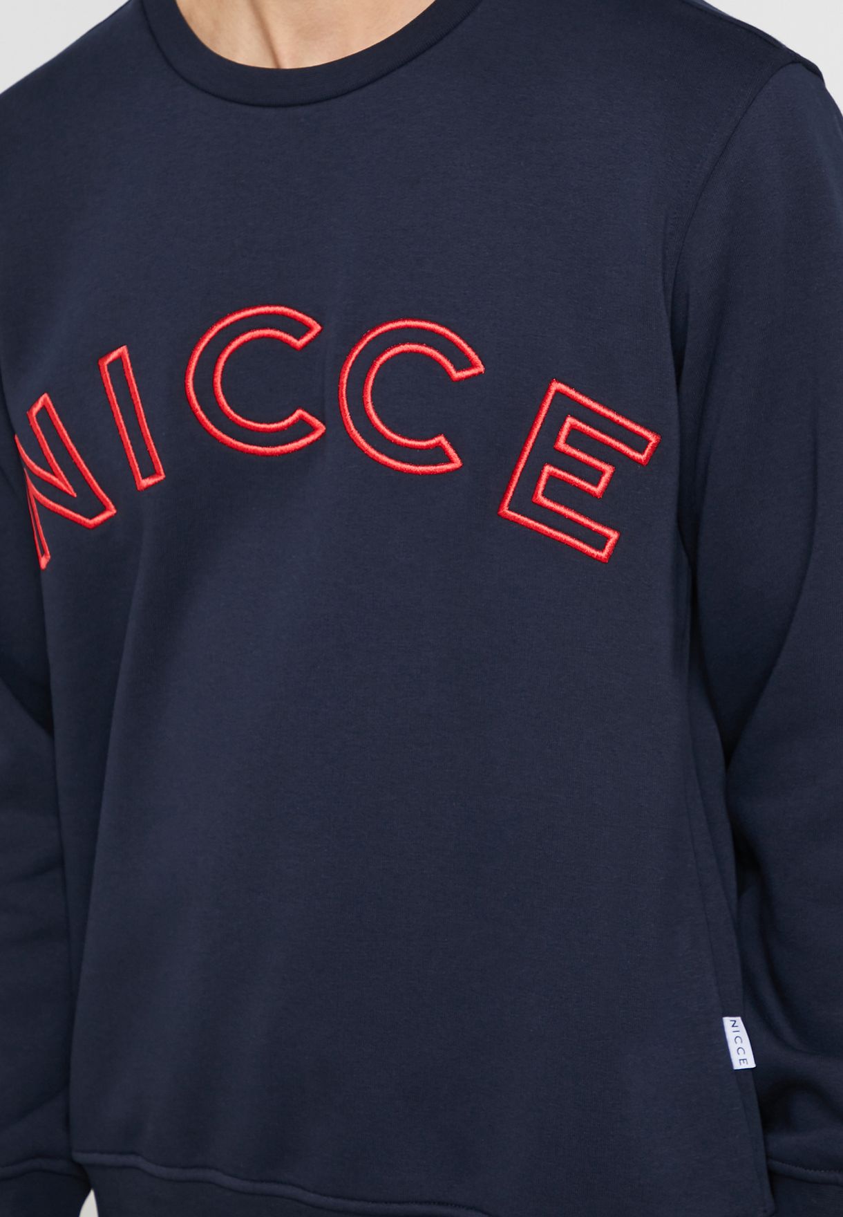 nicce blue sweatshirt