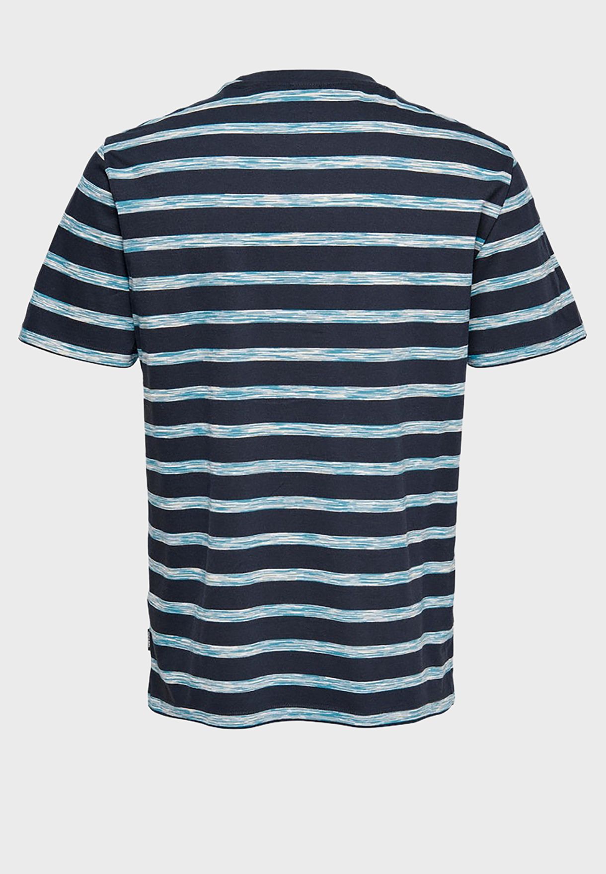 Striped Crew Neck T-Shirt