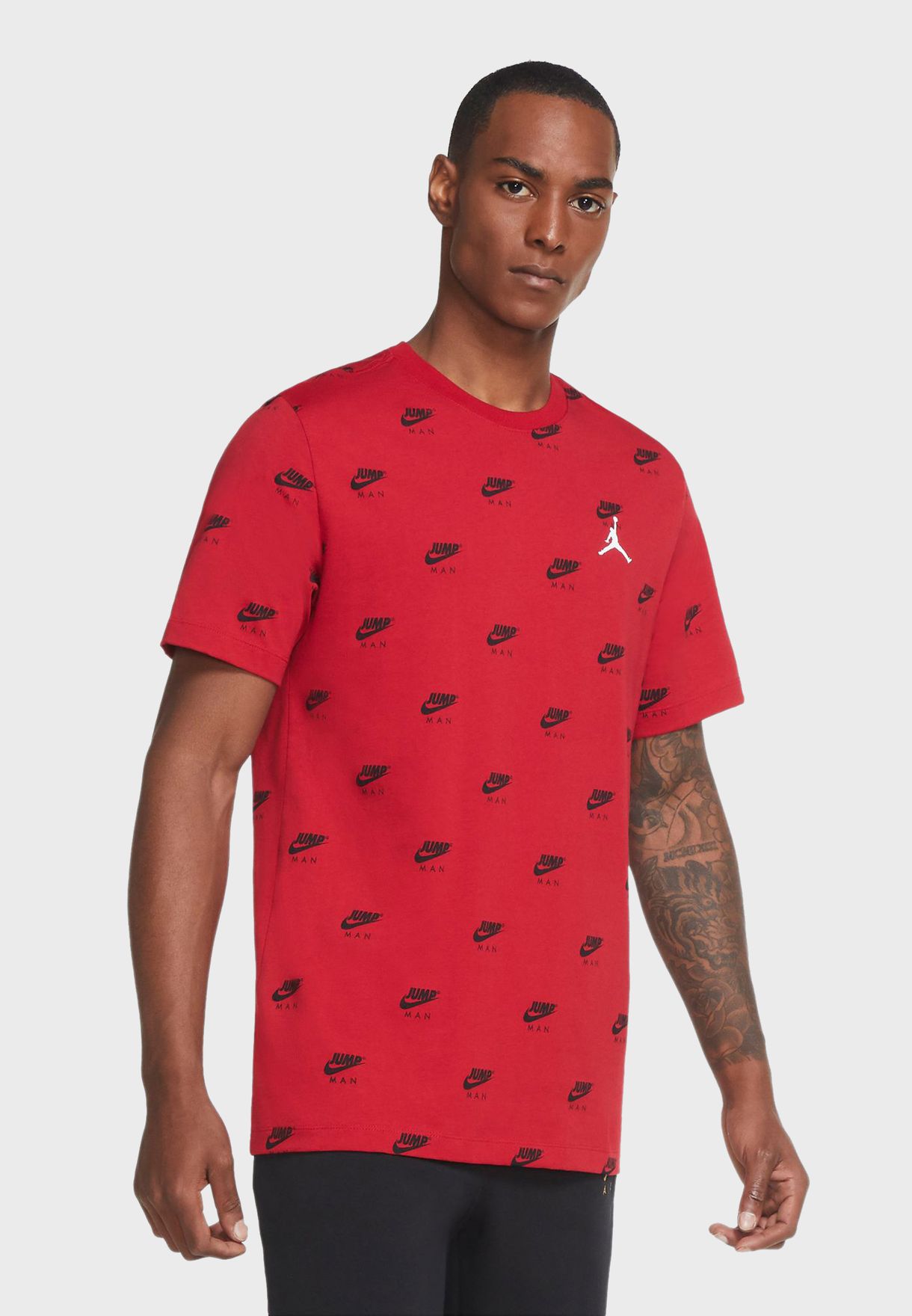 Buy Jordan red Jordan Jumpman AOP T-Shirt for Kids in MENA, Worldwide