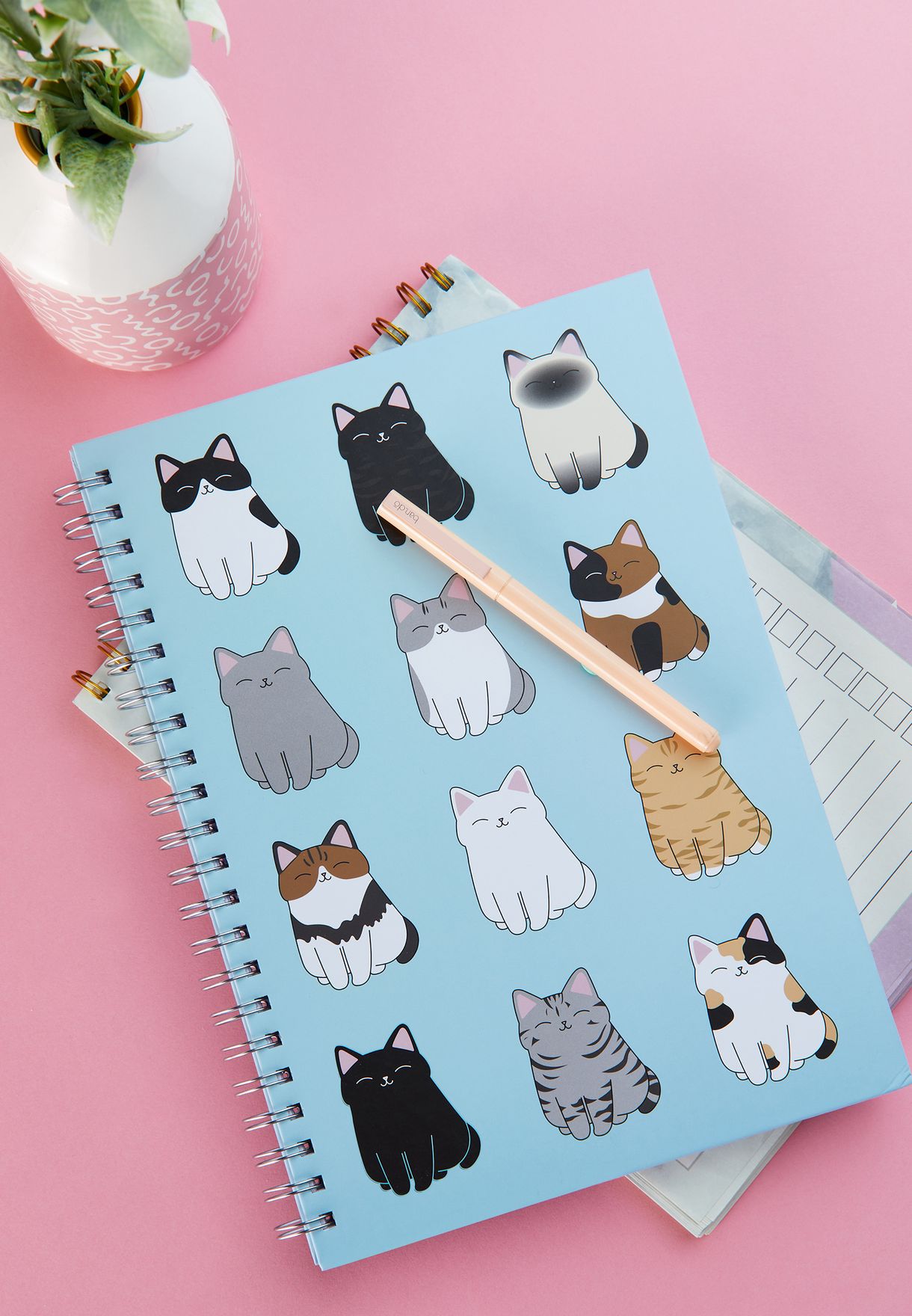 A4 Cat Notebook