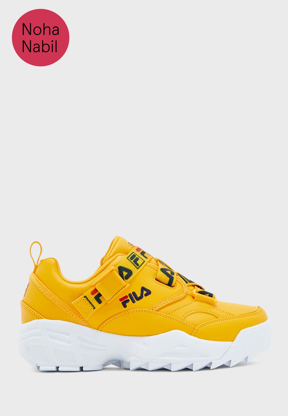 fila fast charge yellow