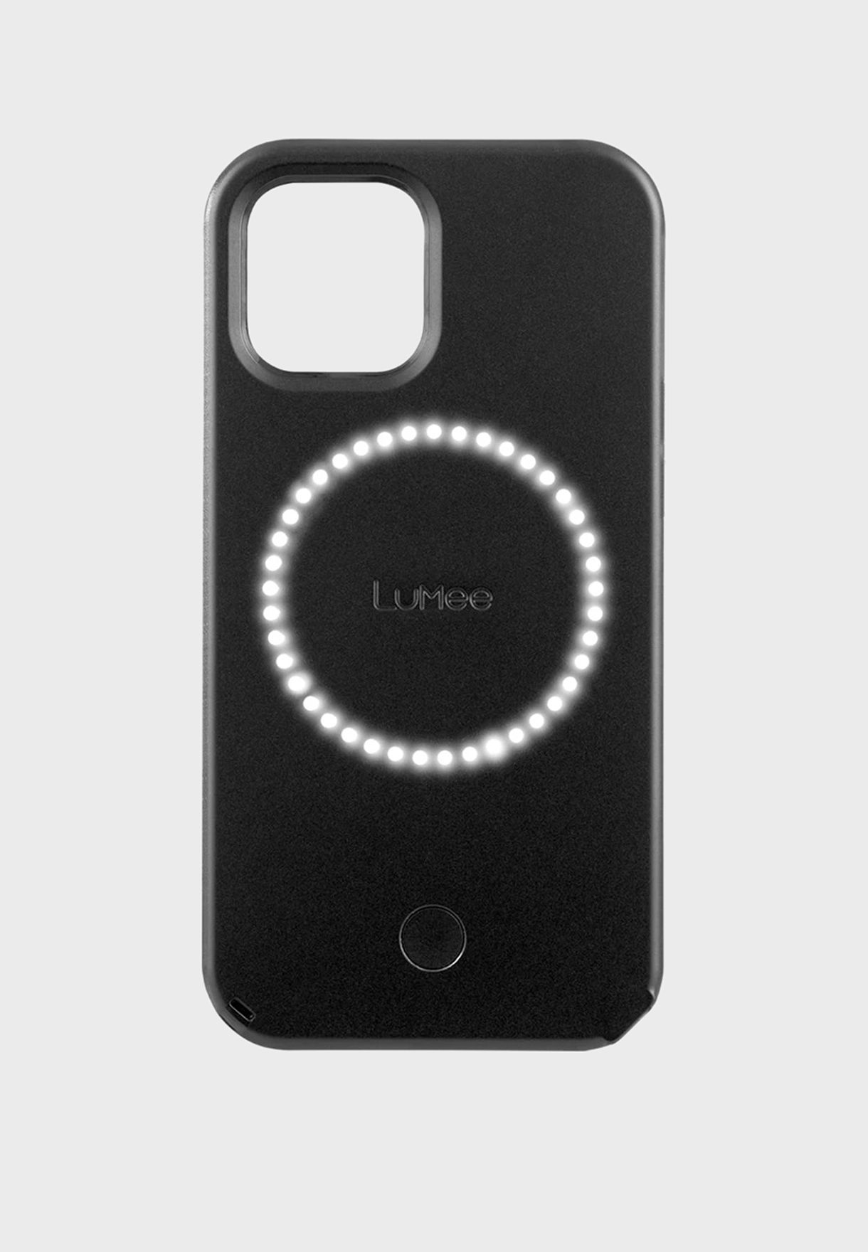 Halo Matte Black iPhone 12/12 Pro Max/12 Mini Case