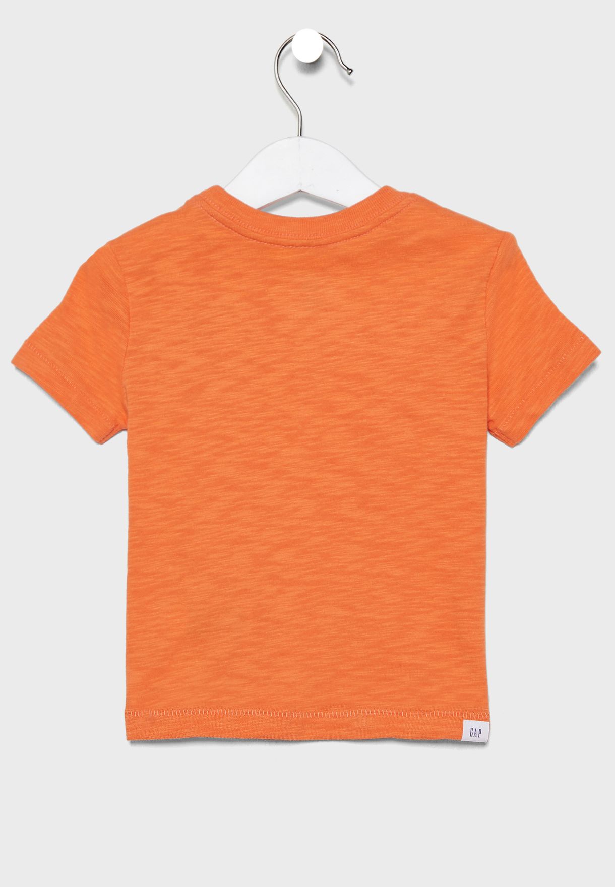skechers t shirt kids orange