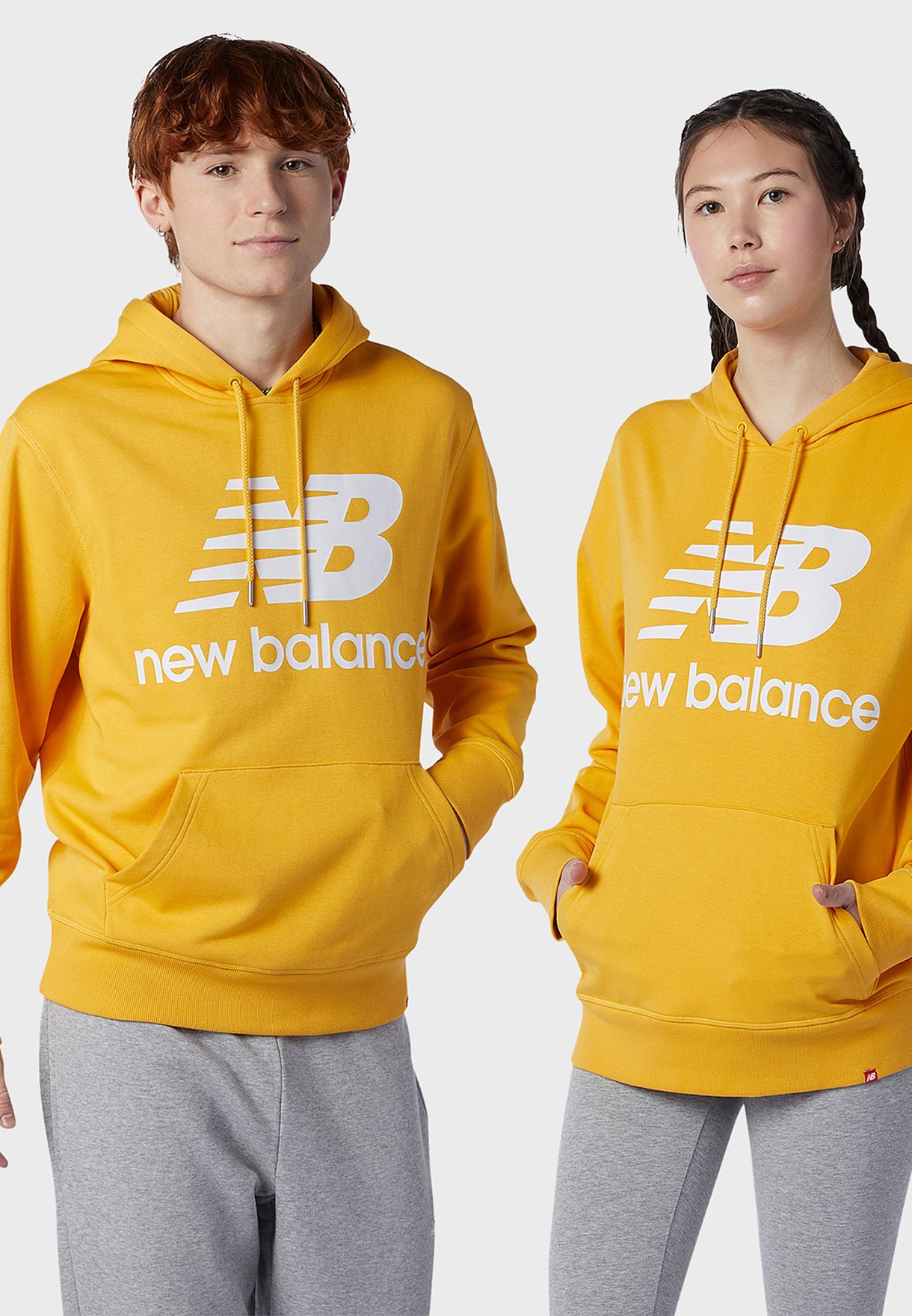 new balance yellow hoodie