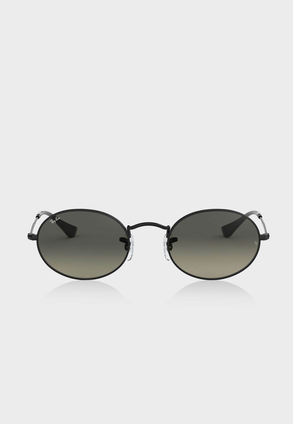 Ray-Ban black 0RB3547N Oval Sunglasses 