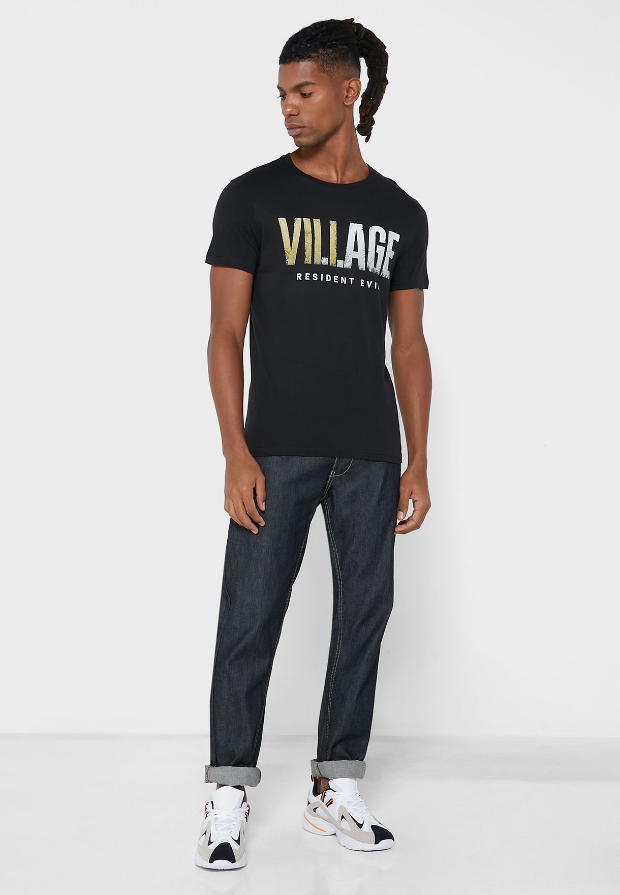 Resident Evil Village Logo Crew Neck T-Shirt