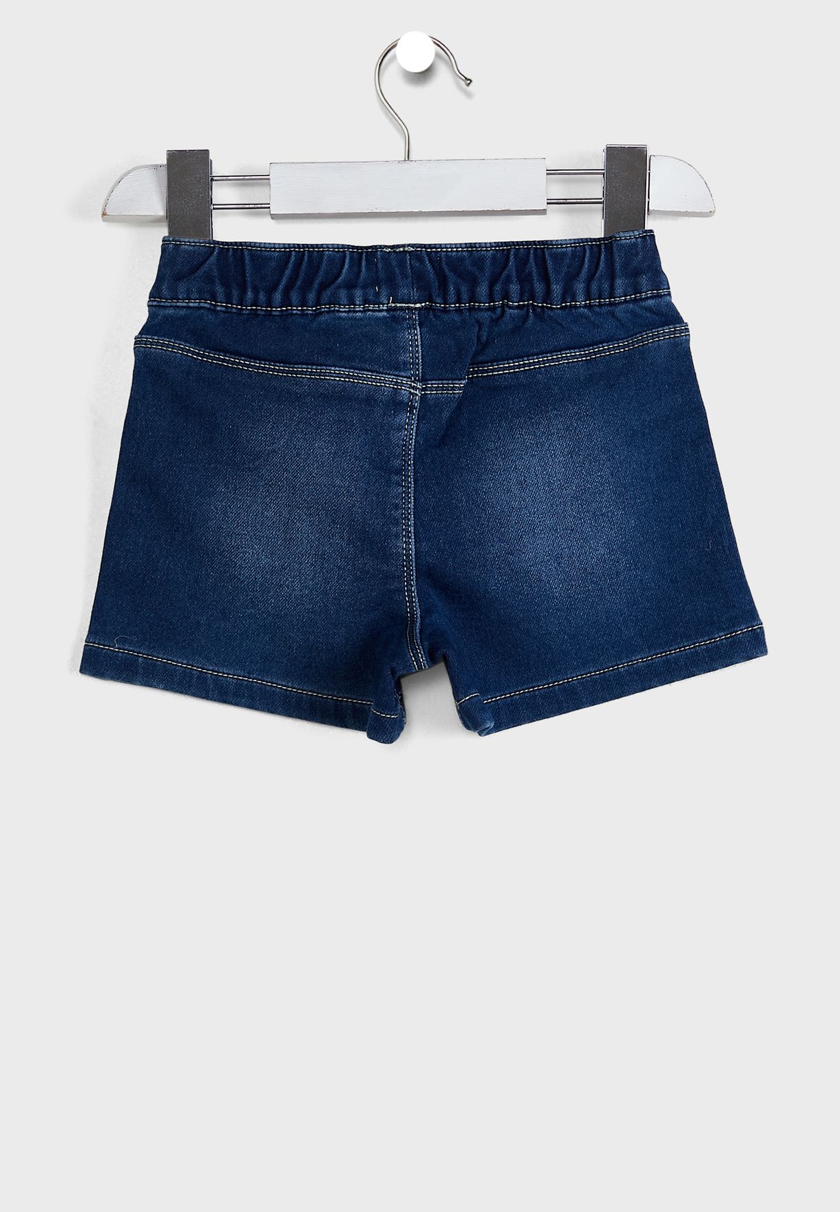 Kids Mid Wash Denim Shorts