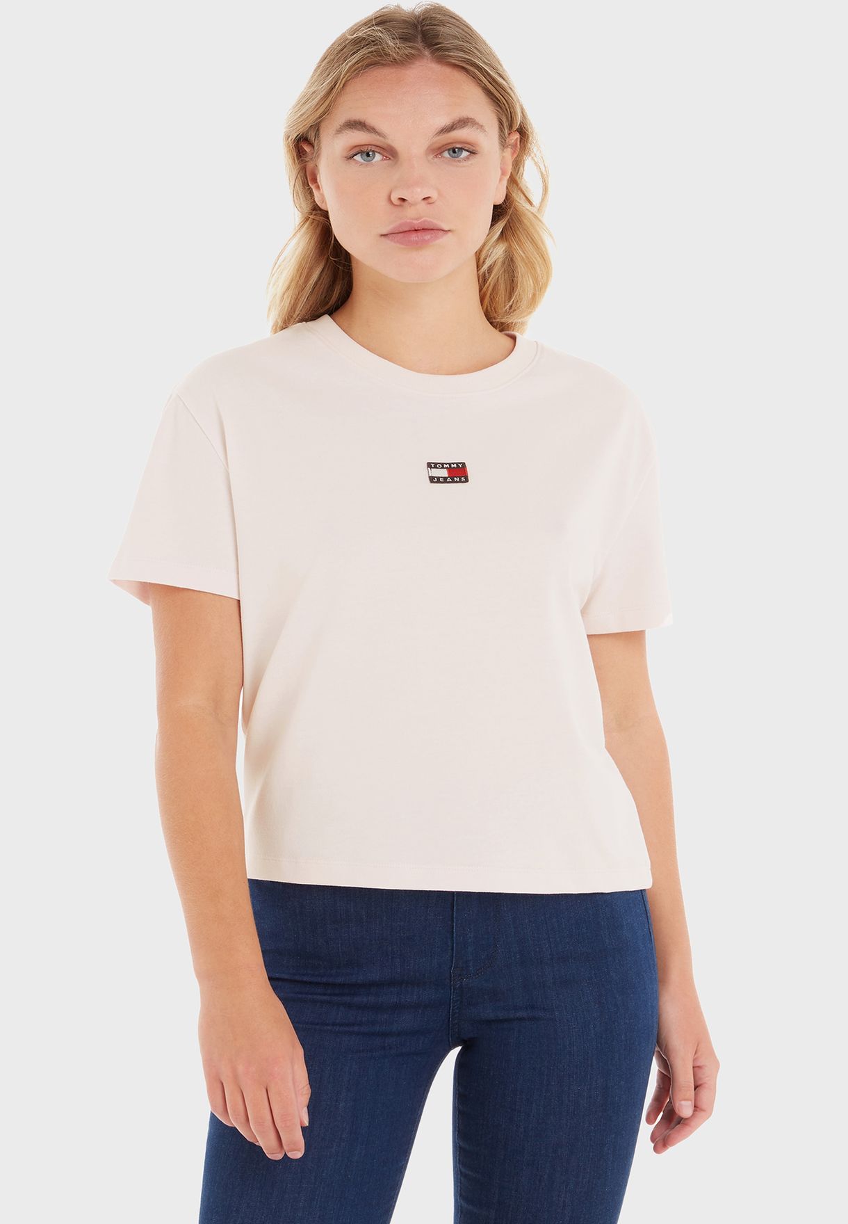 Round Neck Logo T-Shirt