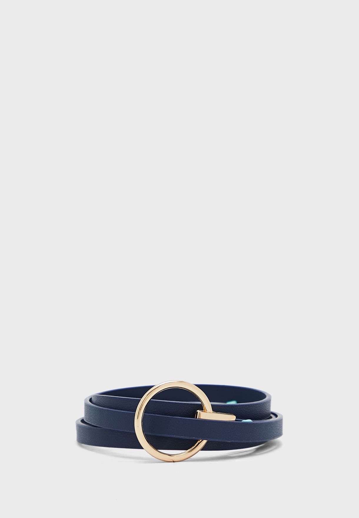 Circle And Knot Detail Belt 