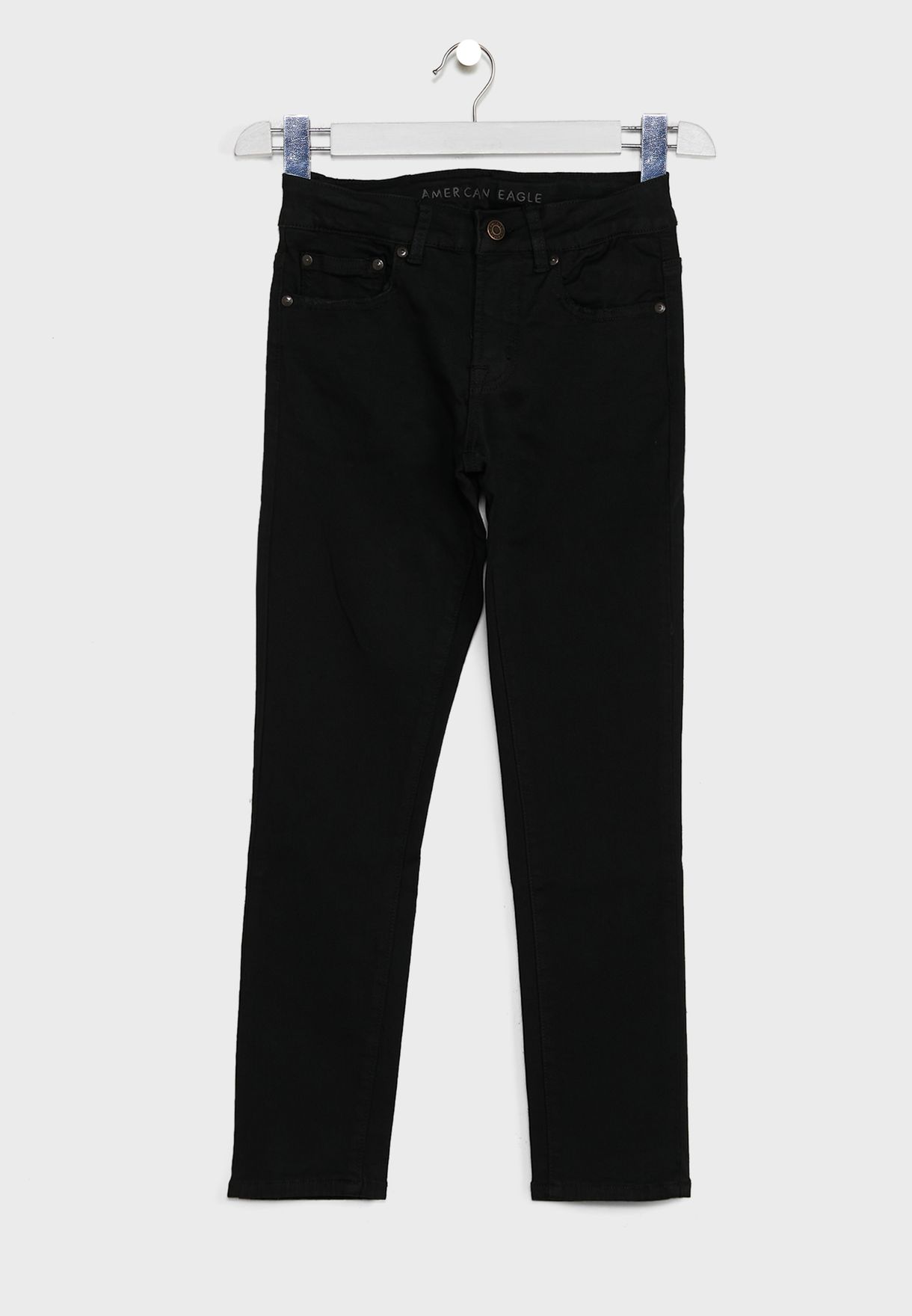 Youth Mid Wash Skinny Fit Jeans