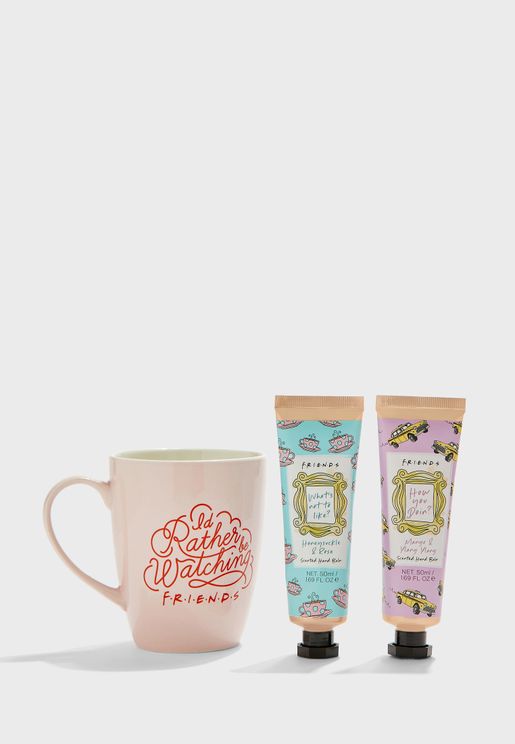 Friends Mug And Hand Cream Gift Set
