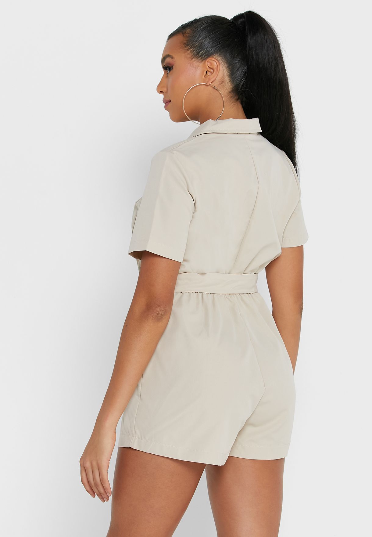 Buttoned Down Playsuit