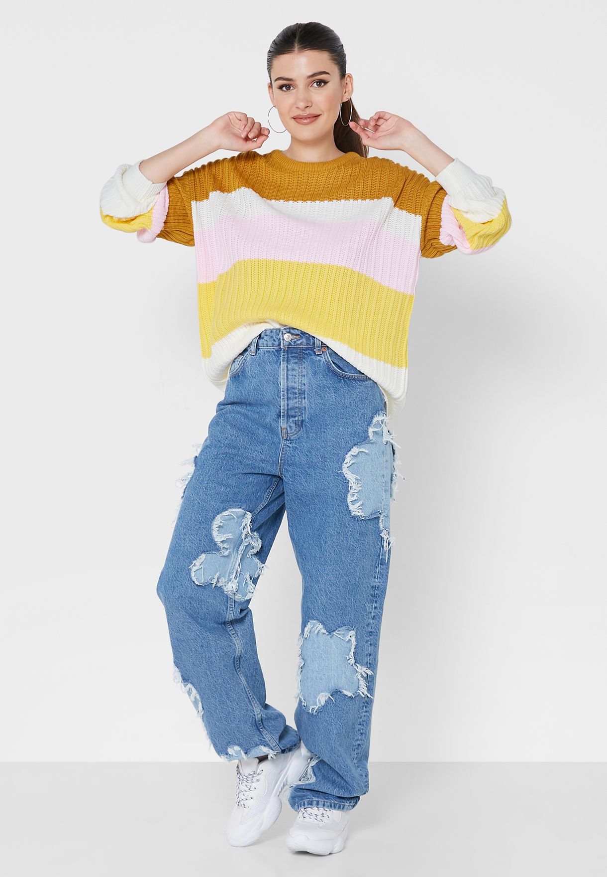 Multi Tone Sweater