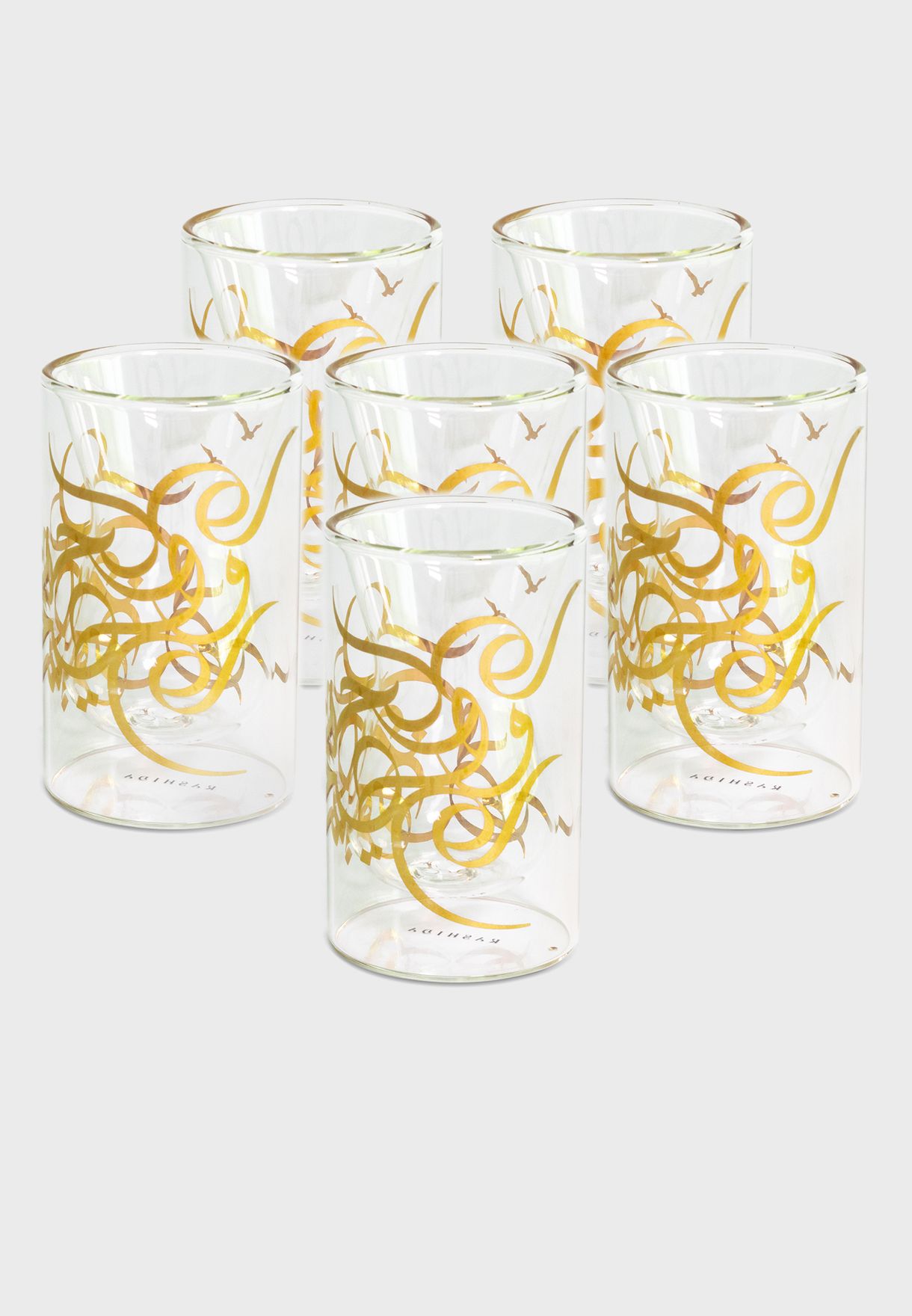 Calligraffiti Double Walled Cup x 6