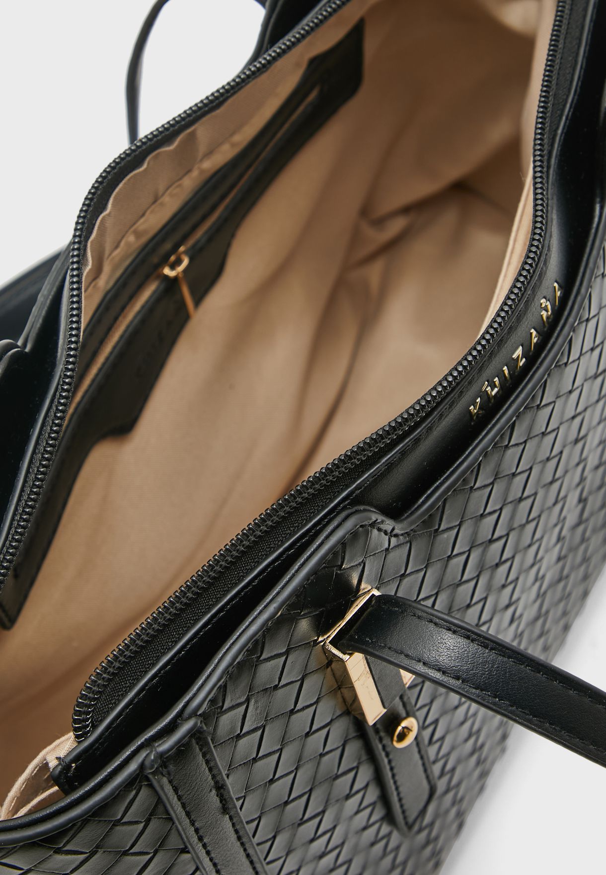 Weave Texture Tote Handbag