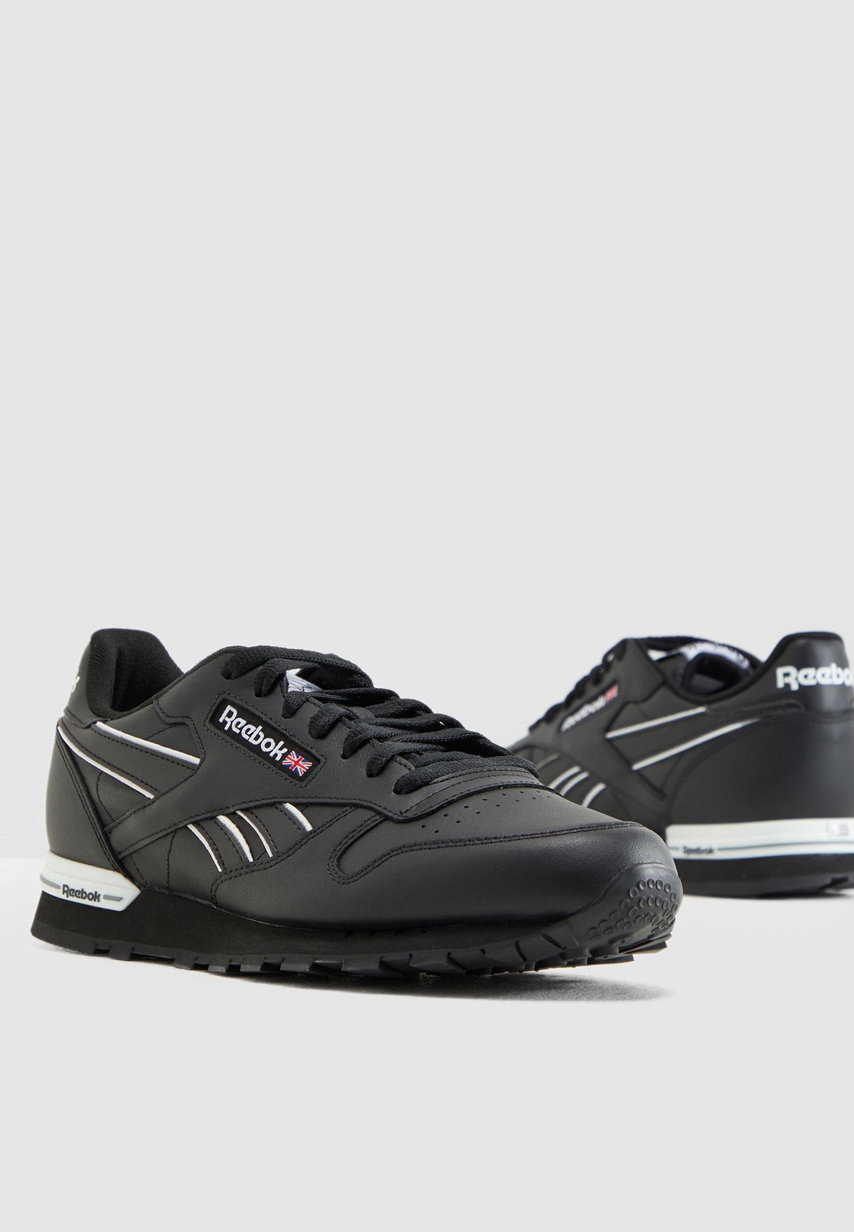 Buy Reebok black Classic Leather for 