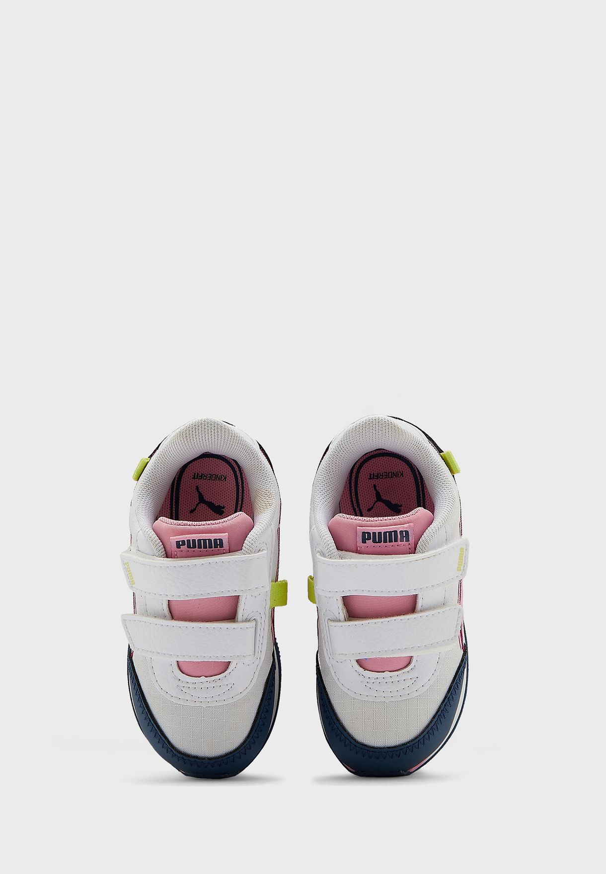 Buy Puma White Infant Future Rider Twofold V For Kids In Mena Worldwide