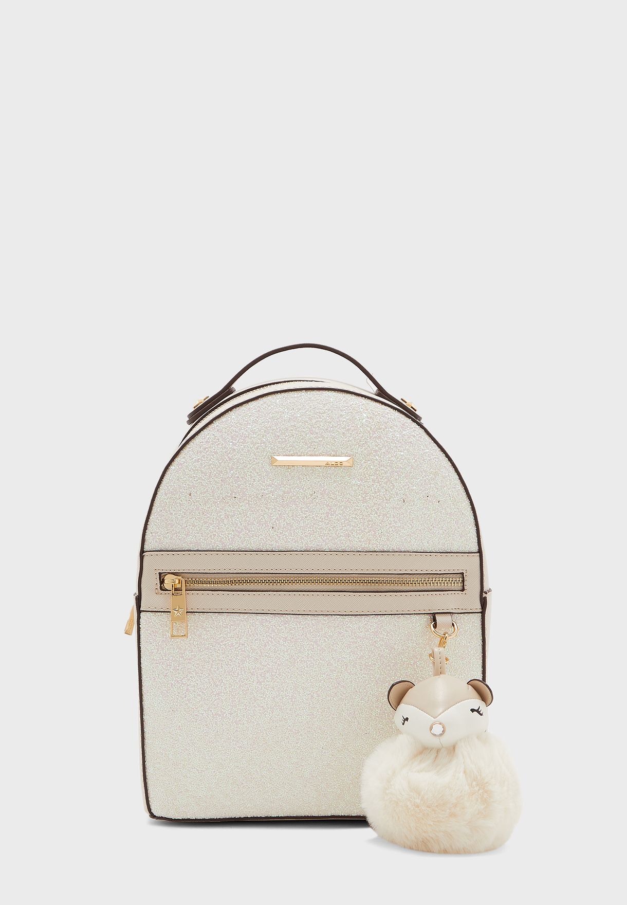 black and gold laptop backpack