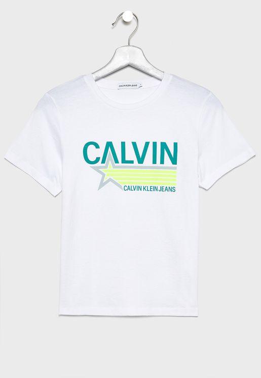 calvin klein boys shirts