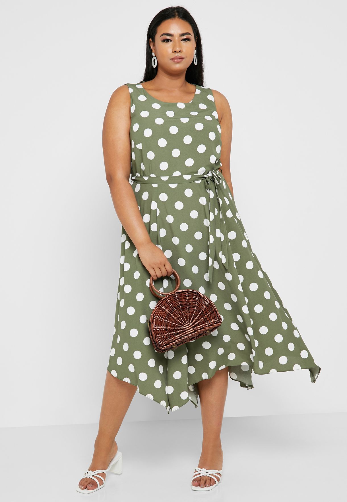 Buy Evans prints Polka Dot Dress for 