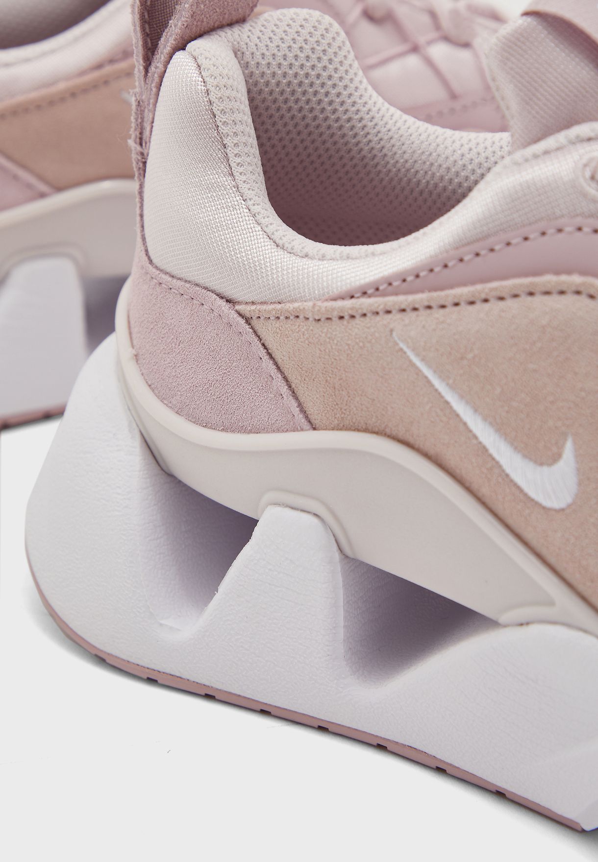 blush plum and gray nikes