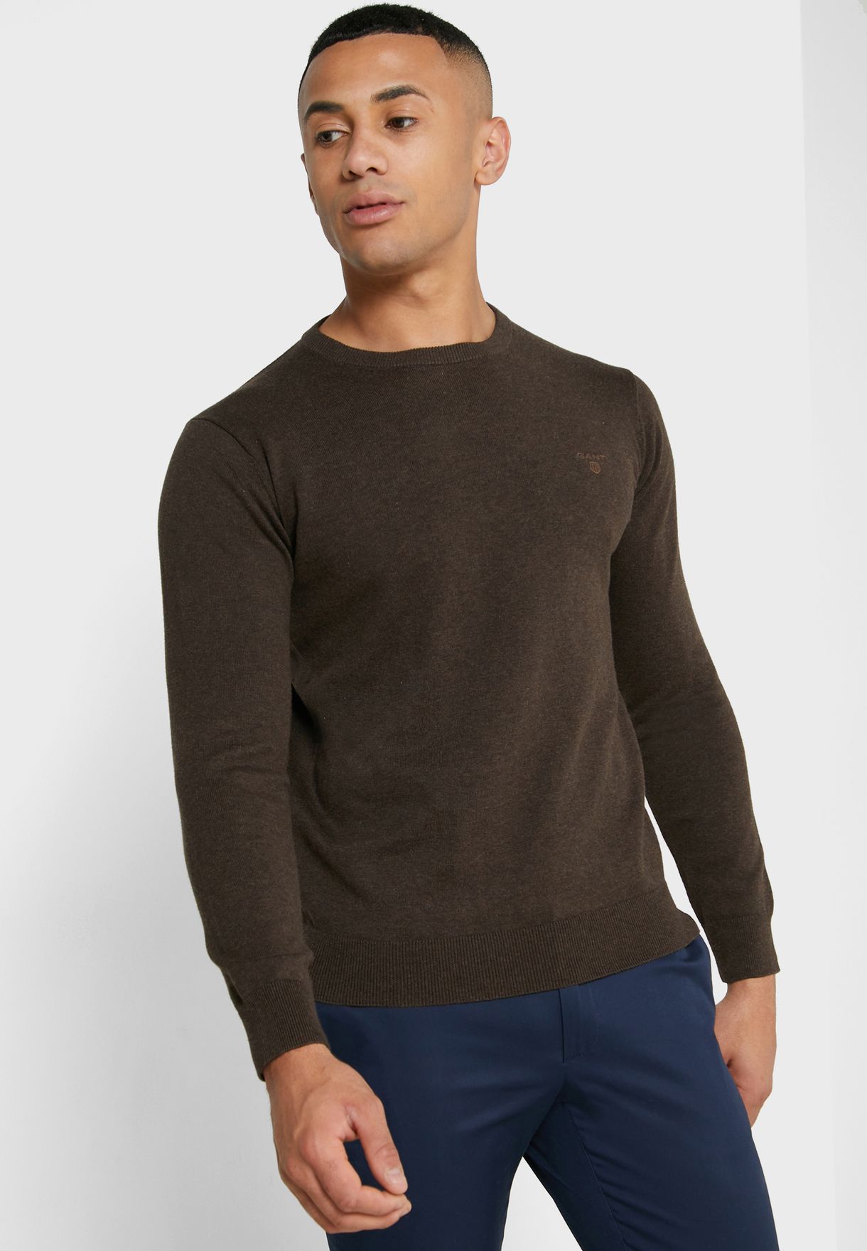 gant crew neck sweater