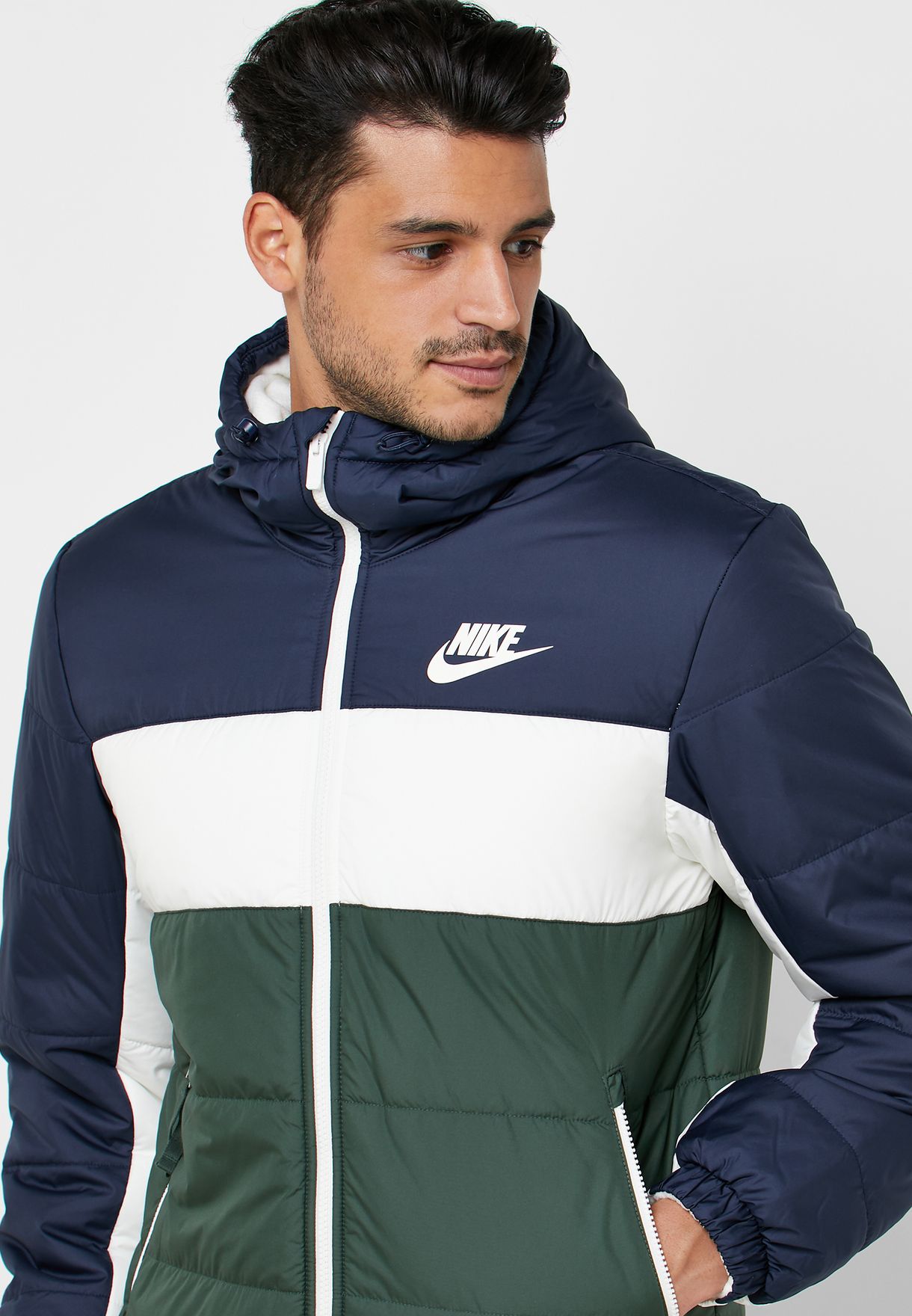 Arriba Editor boxeo Buy Nike navy NSW Synthetic Fill Jacket for Men in MENA, Worldwide