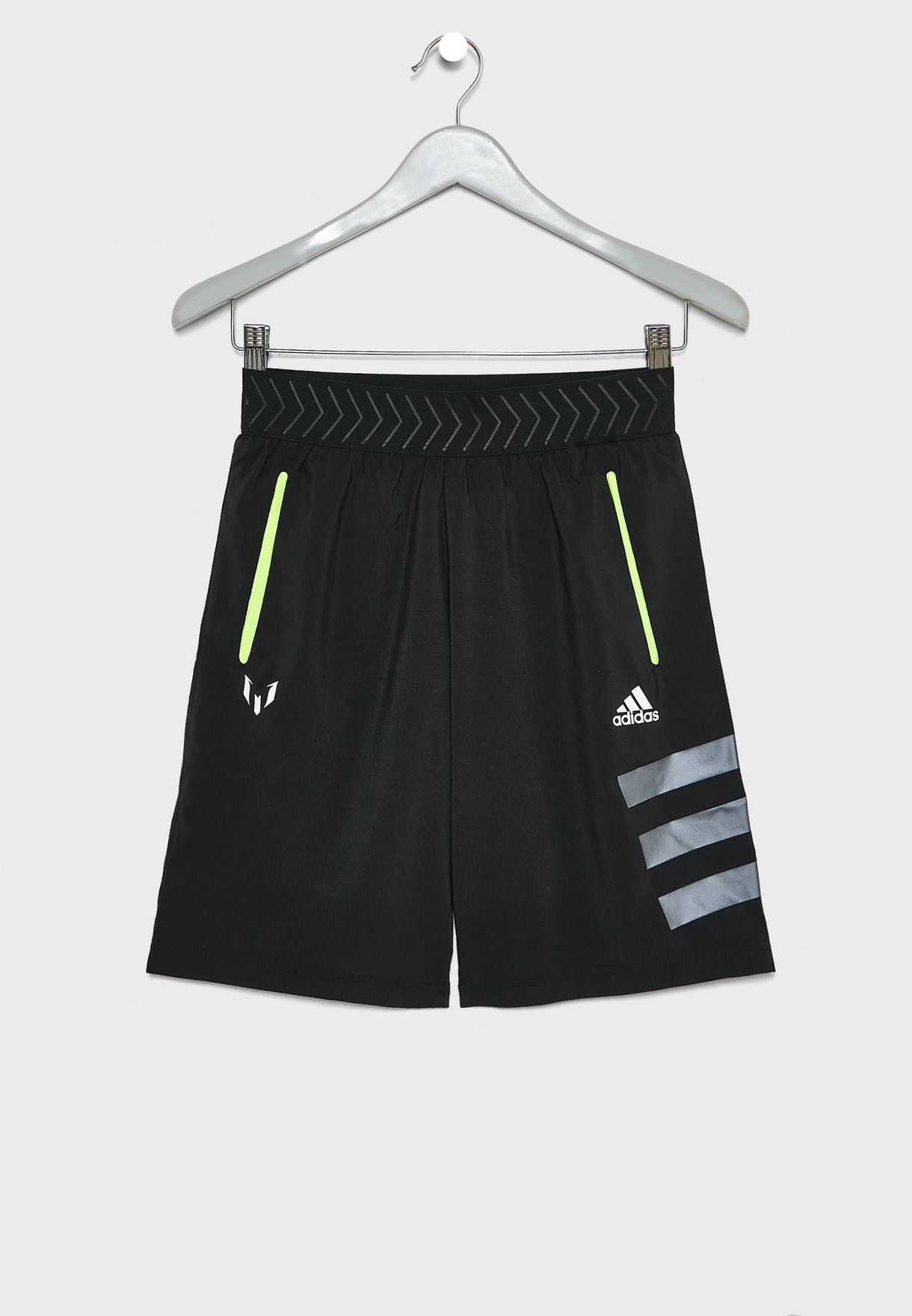 Buy black Youth Messi Shorts for Kids in MENA, Worldwide