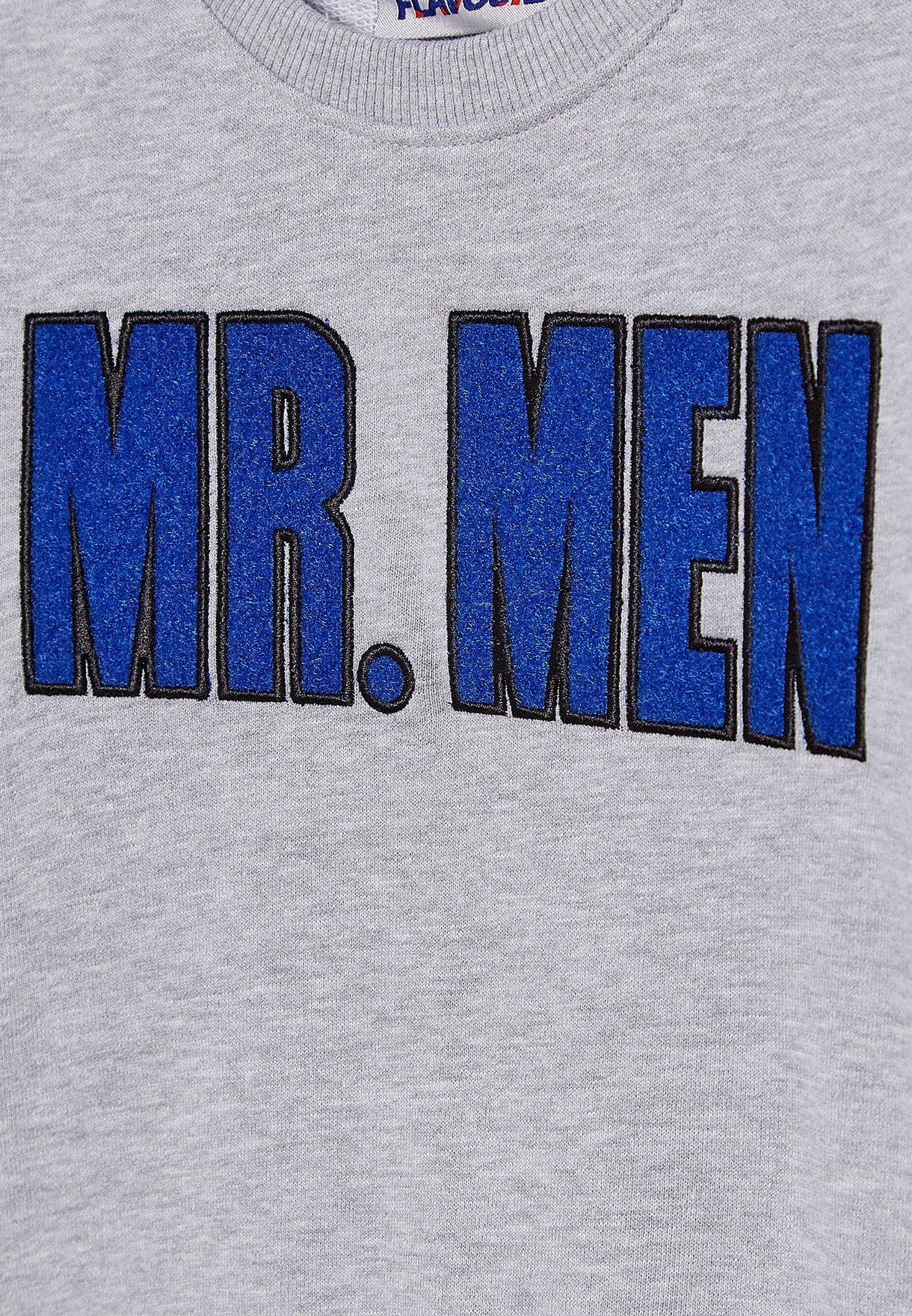 Kids Mr. Men Badgeables Sweatshirt