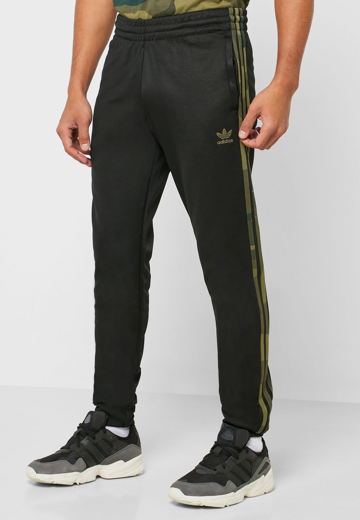 adidas camouflage tracksuit bottoms