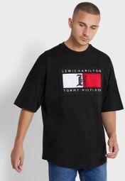 tommy hilfiger oversized tee