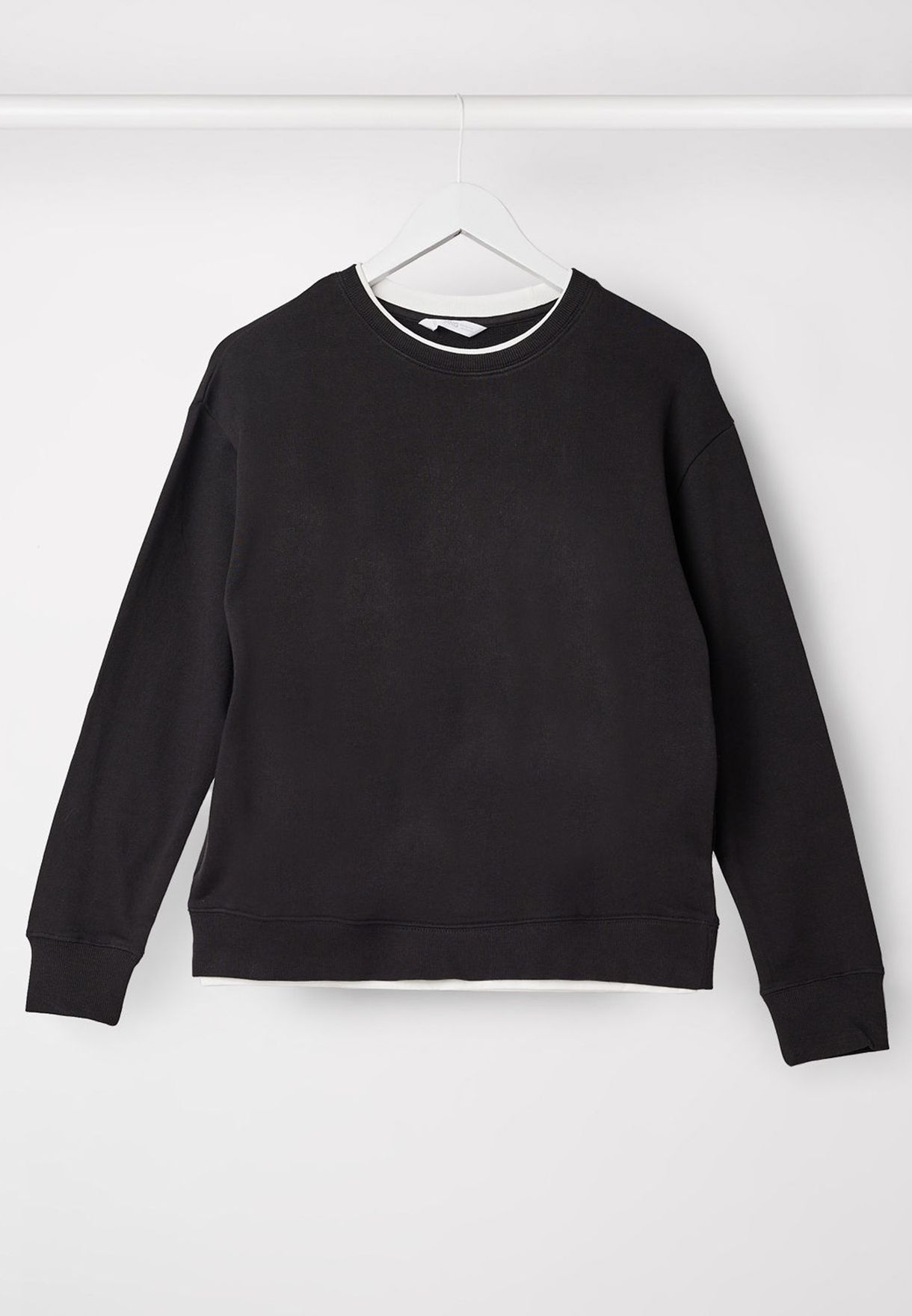 long sleeve black sweater