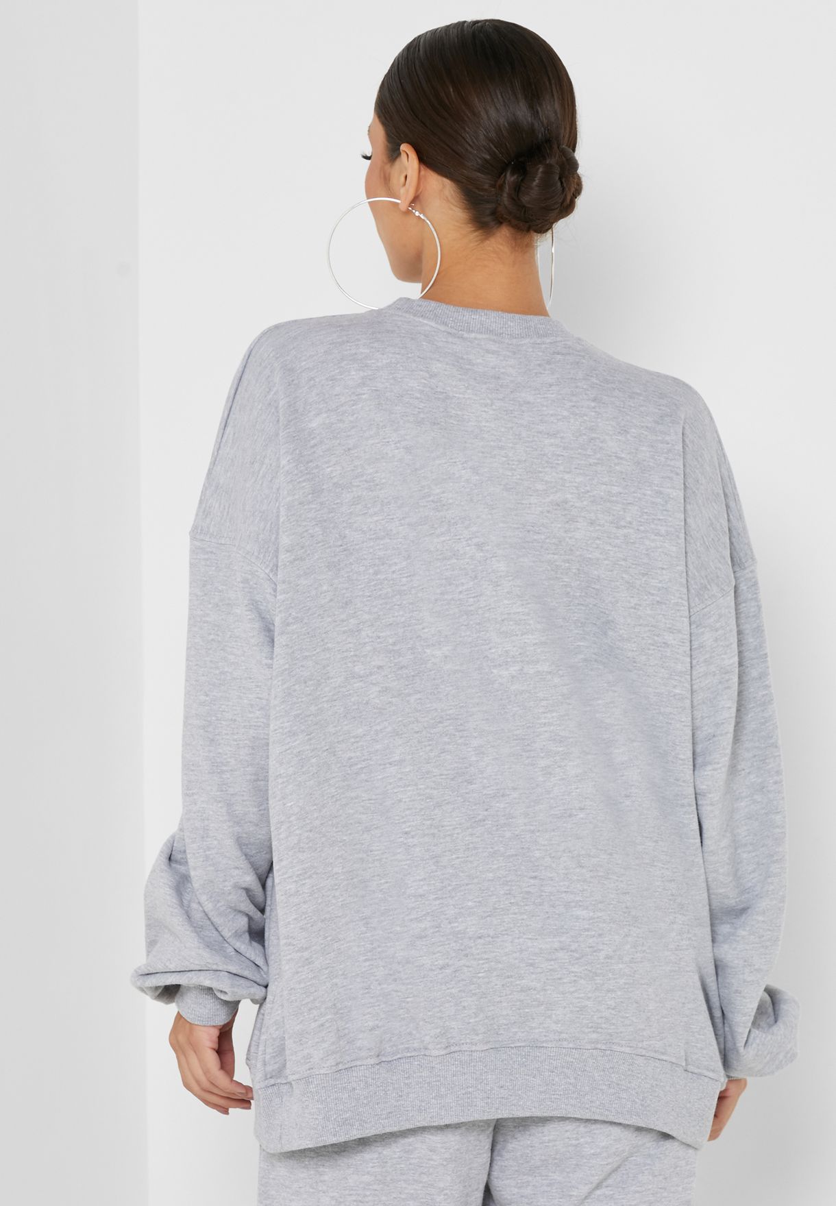 Graphic Knitted Sweatshirt