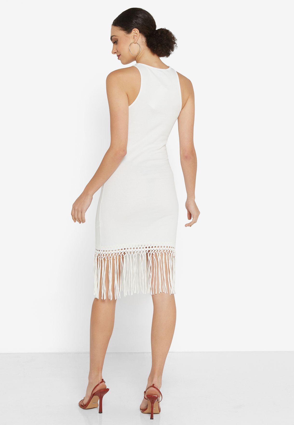 Round Neck Bodycon Dress