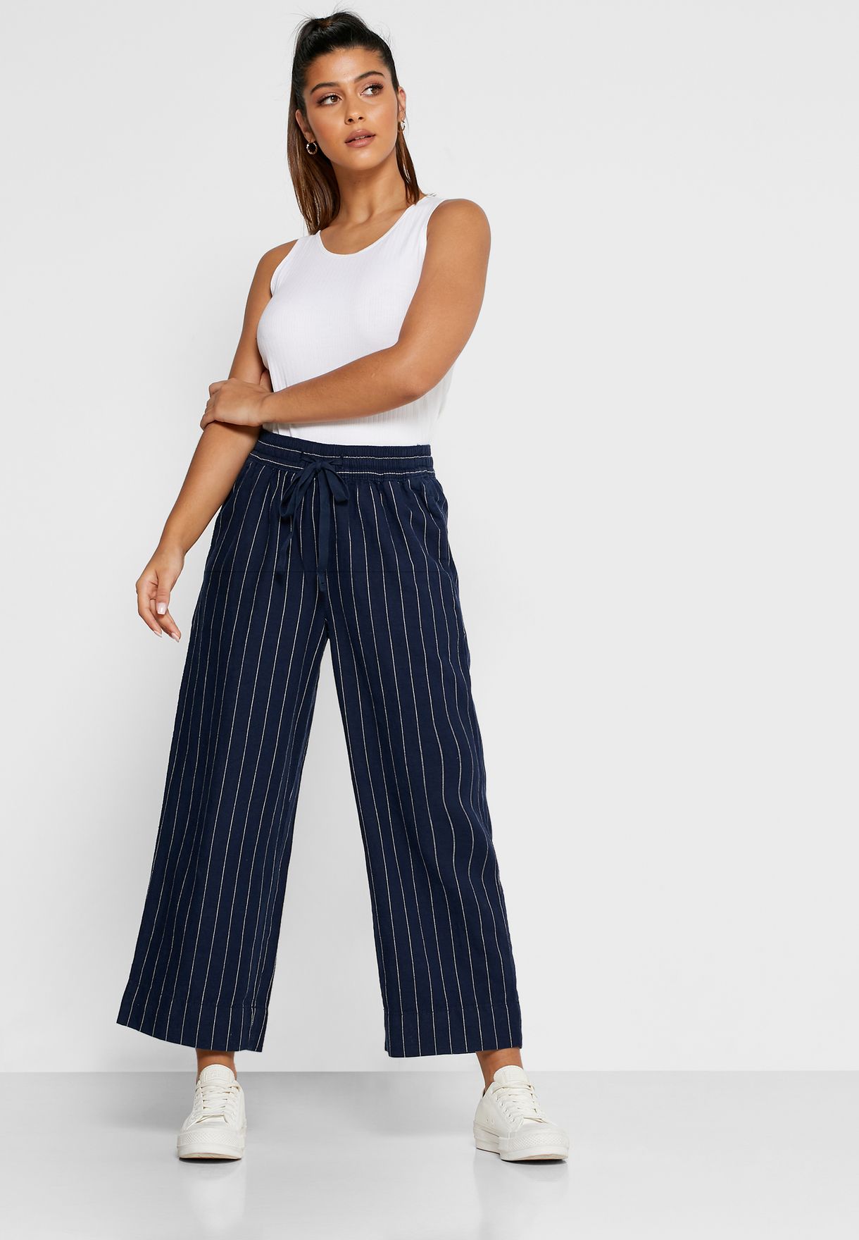 gap striped pants